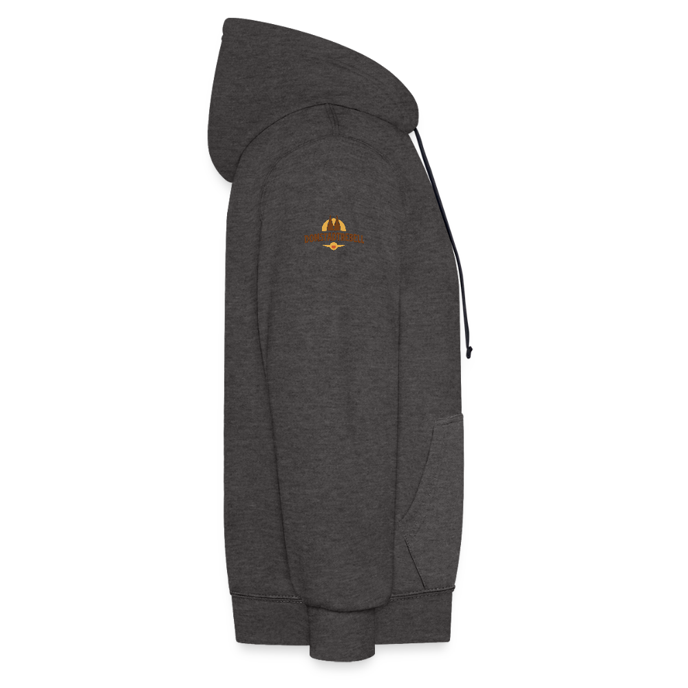 Kontrast-Hoodie Domstadtrebell "Für die Ewigkeit - Anthrazit/Schwarz