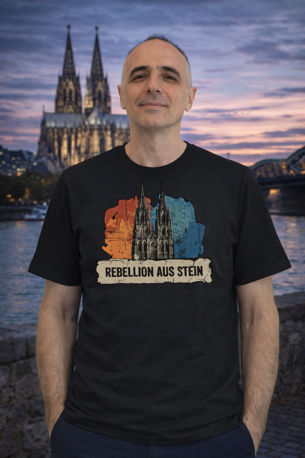 Domstadtrebell - Rebellion aus Stein - Organic Shirt