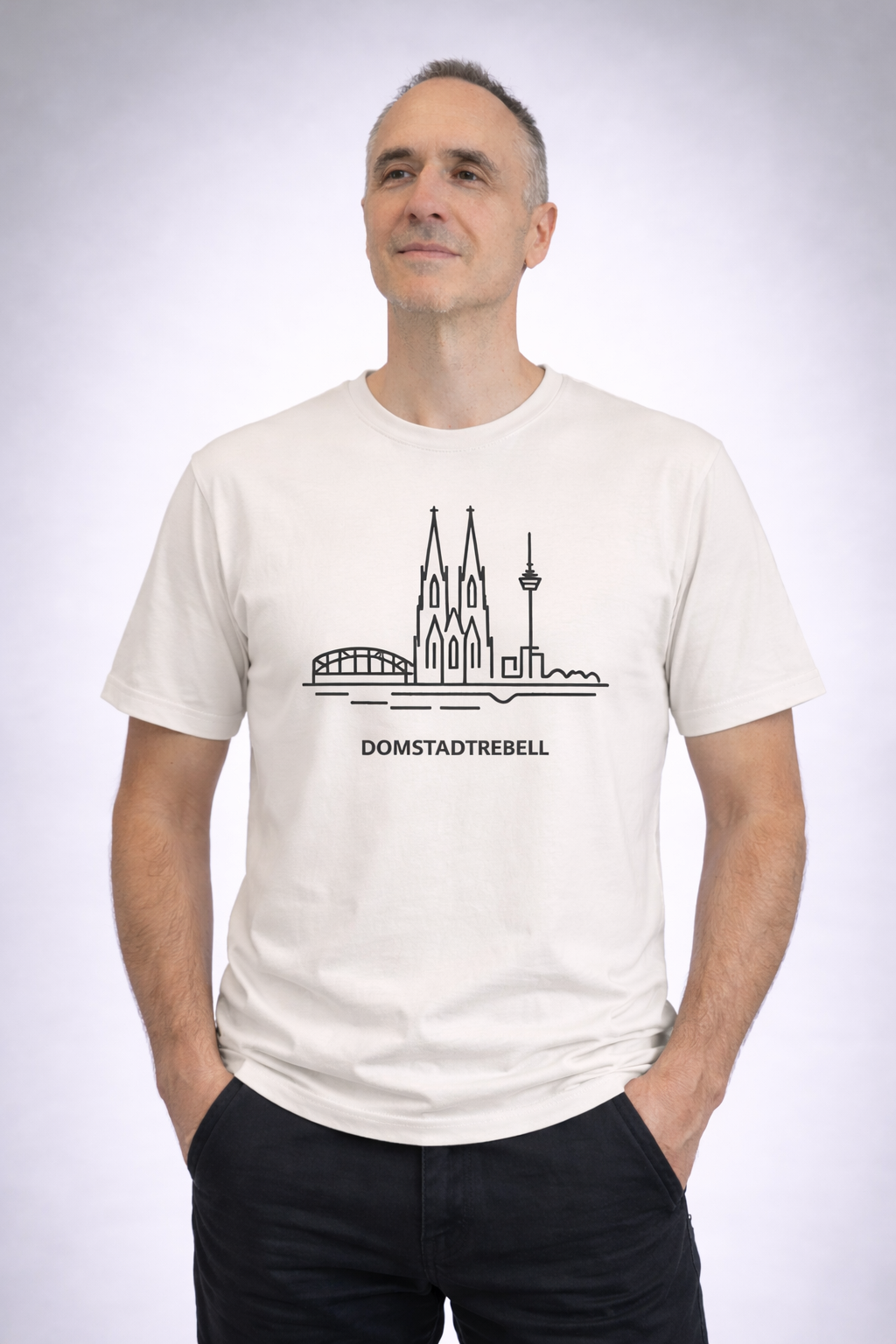 Domstadtrebell Shirt -Skyline Köln