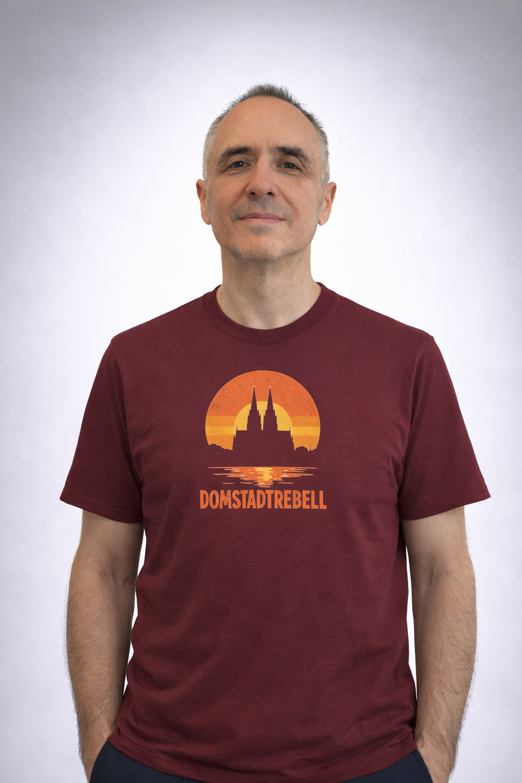 Domstadtrebell - Kölner Dom Sonnenuntergang - Organic Shirt