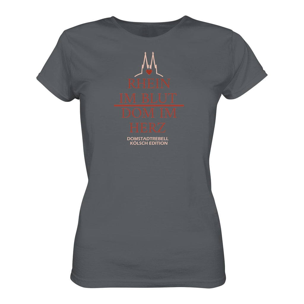 Domstadtrebell - Rhein im Blut Dom im Herz - Ladies Premium Shirt