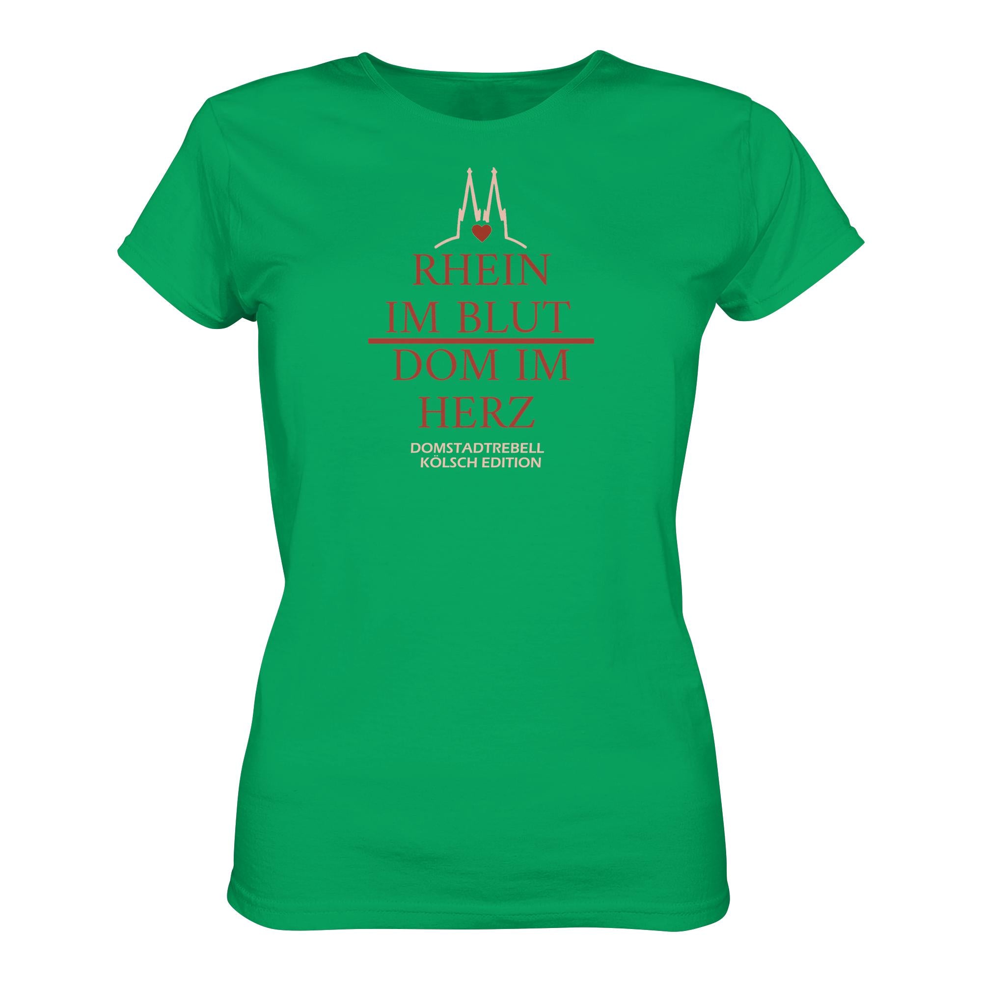 Domstadtrebell - Rhein im Blut Dom im Herz - Ladies Premium Shirt