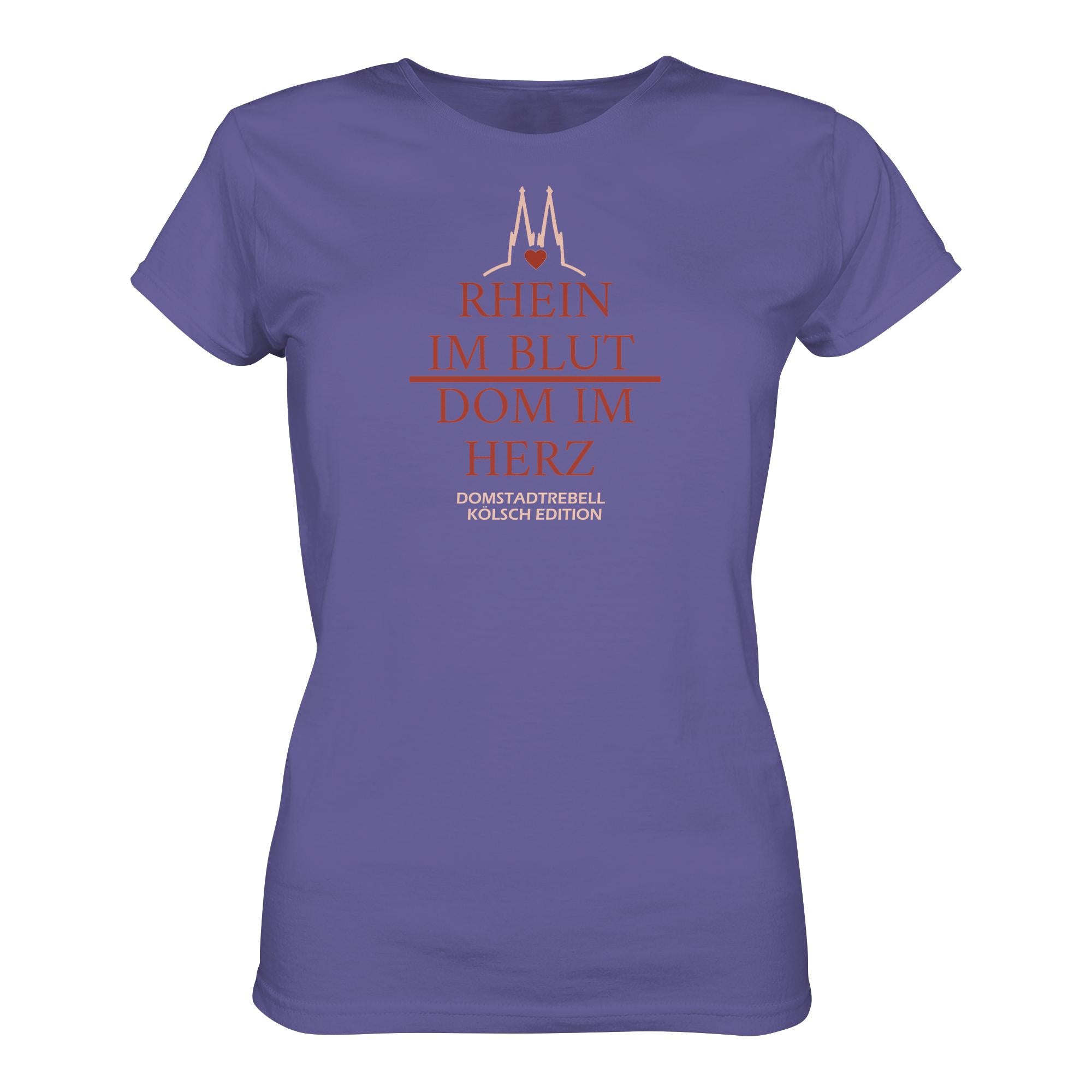 Domstadtrebell - Rhein im Blut Dom im Herz - Ladies Premium Shirt