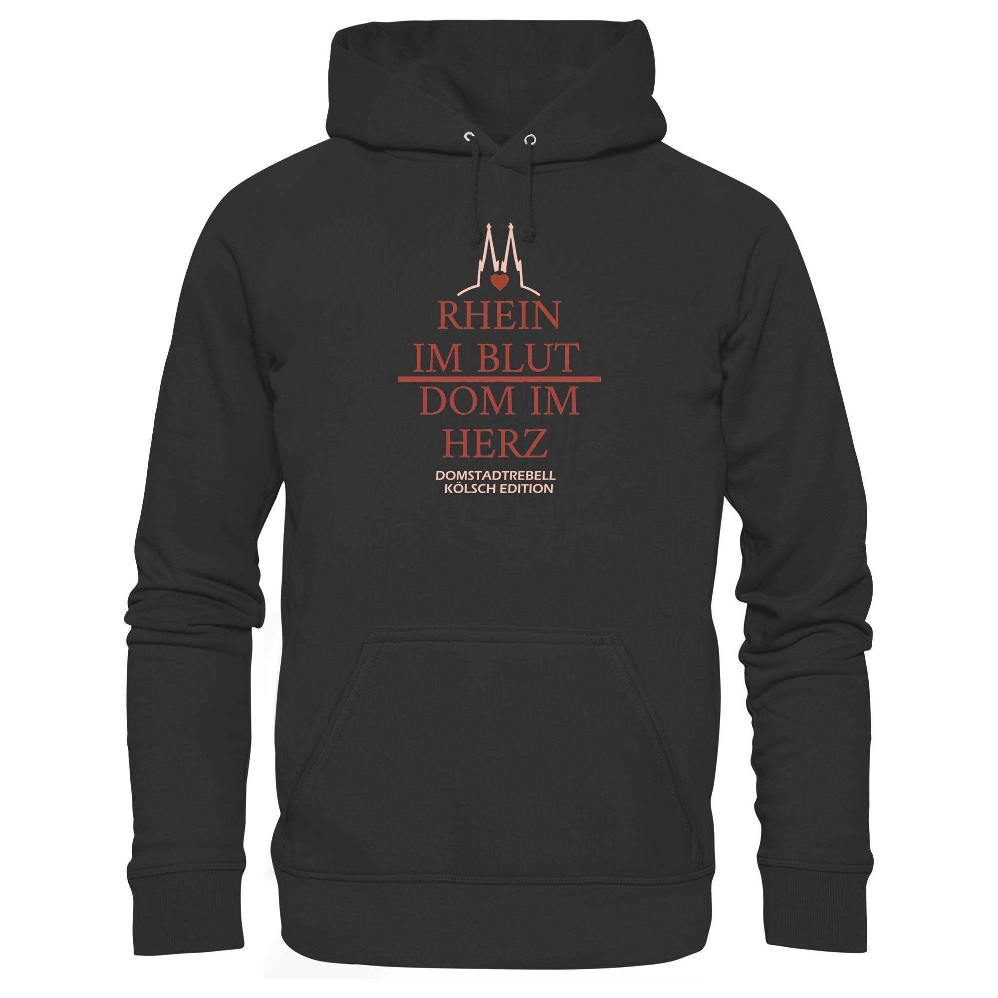 Domstadtrebell - Rhein im Blut Dom im Herz - Organic Basic Hoodie
