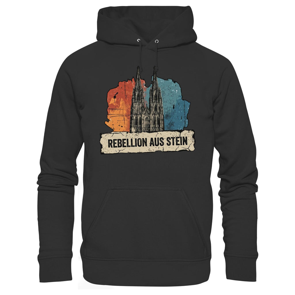 Domstadtrebell - Rebellion aus Stein - Organic Basic Hoodie