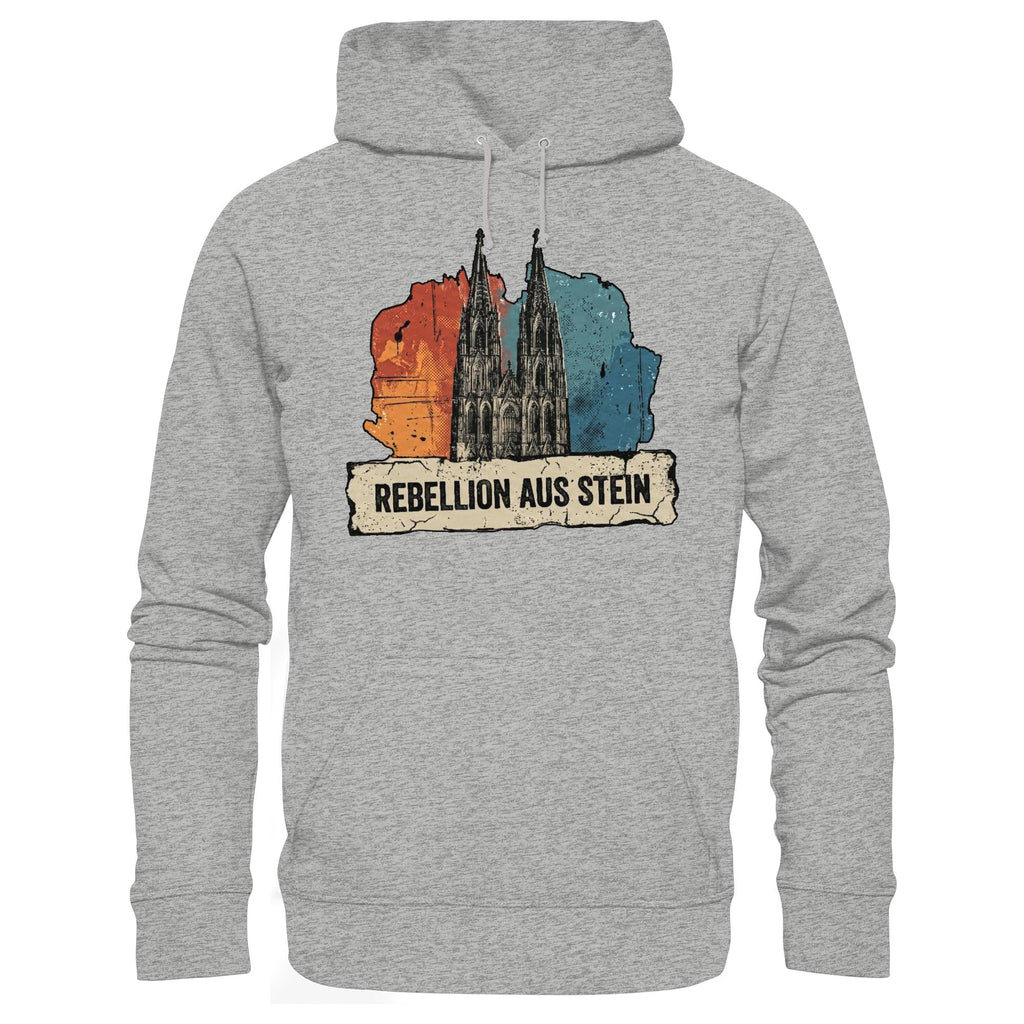 Domstadtrebell - Rebellion aus Stein - Organic Basic Hoodie