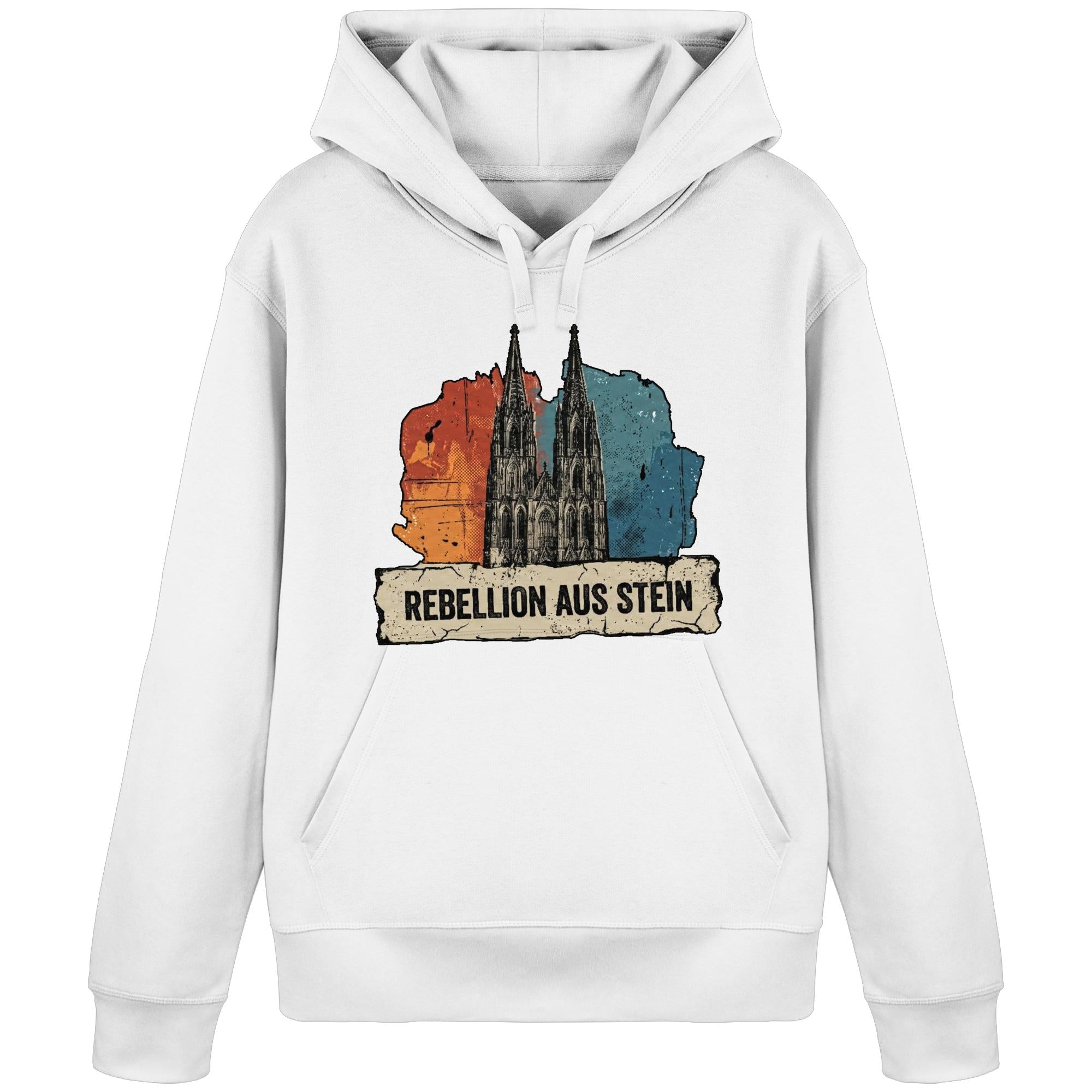 Domstadtrebell - Rebellion aus Stein - Organic Basic Hoodie