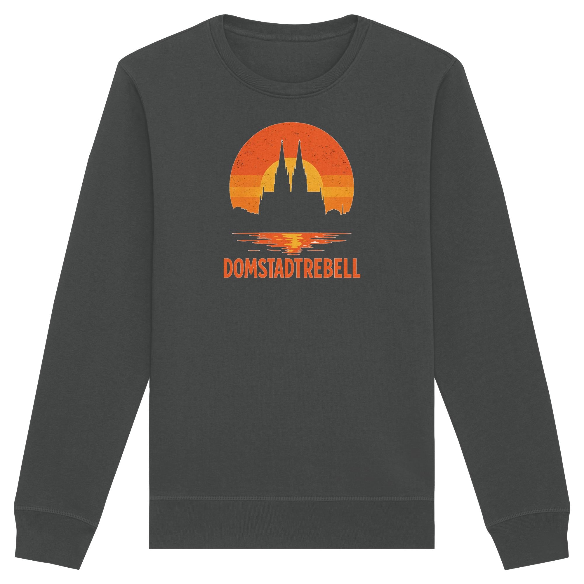 Domstadtrebell - Kölner Dom Sonnenuntergang - Organic Basic Unisex Sweatshirt