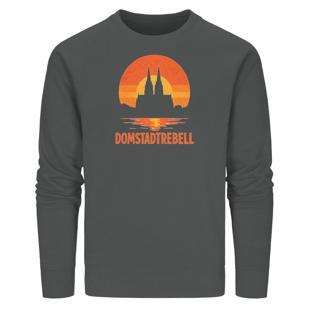 Domstadtrebell - Kölner Dom Sonnenuntergang - Organic Basic Unisex Sweatshirt