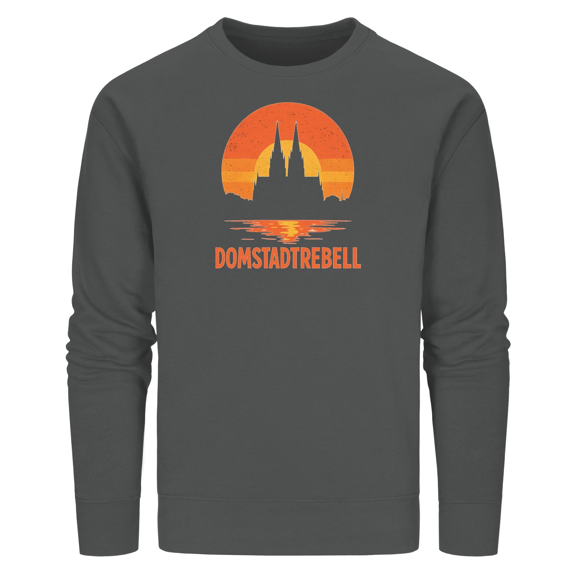 Domstadtrebell - Kölner Dom Sonnenuntergang - Organic Basic Unisex Sweatshirt