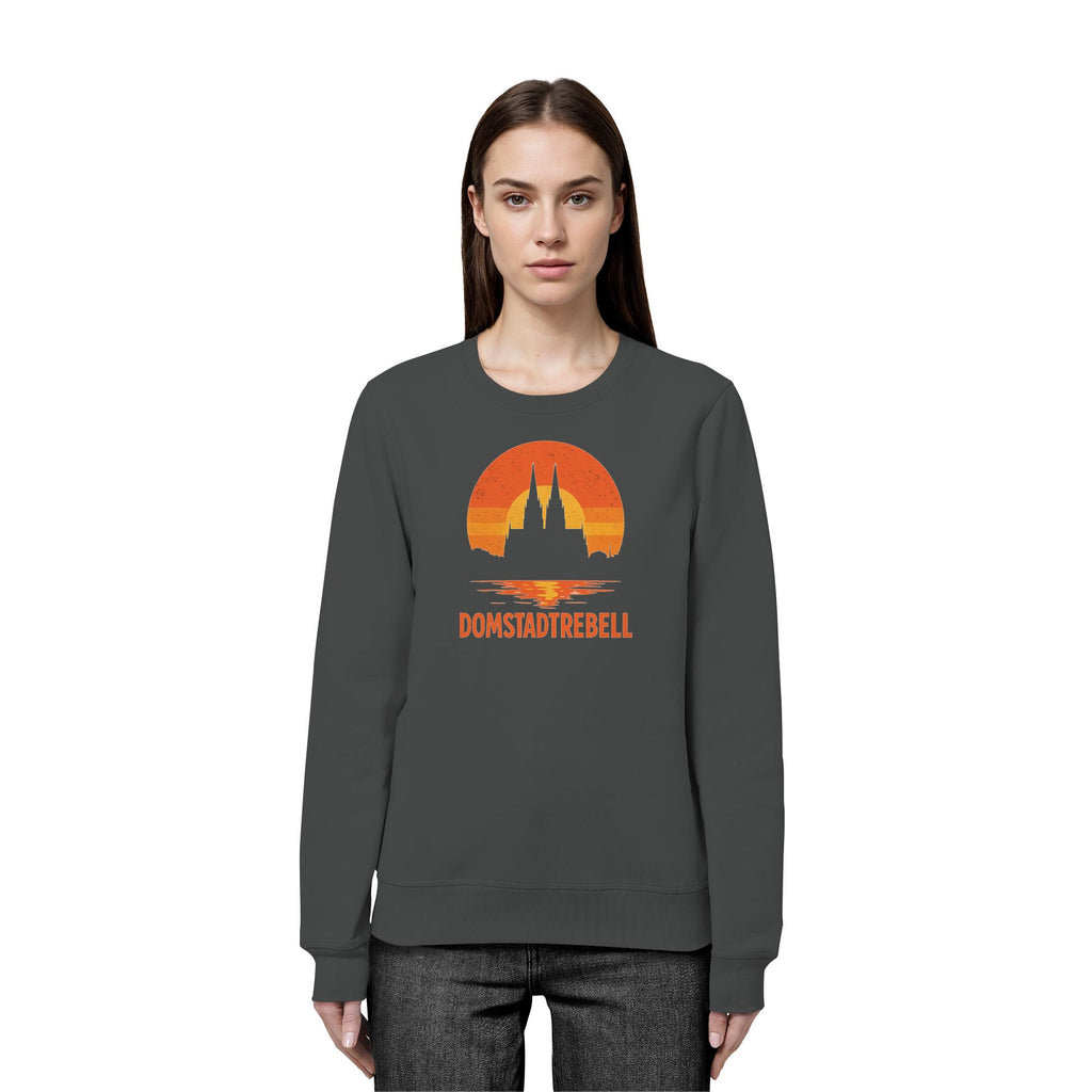 Domstadtrebell - Kölner Dom Sonnenuntergang - Organic Basic Unisex Sweatshirt
