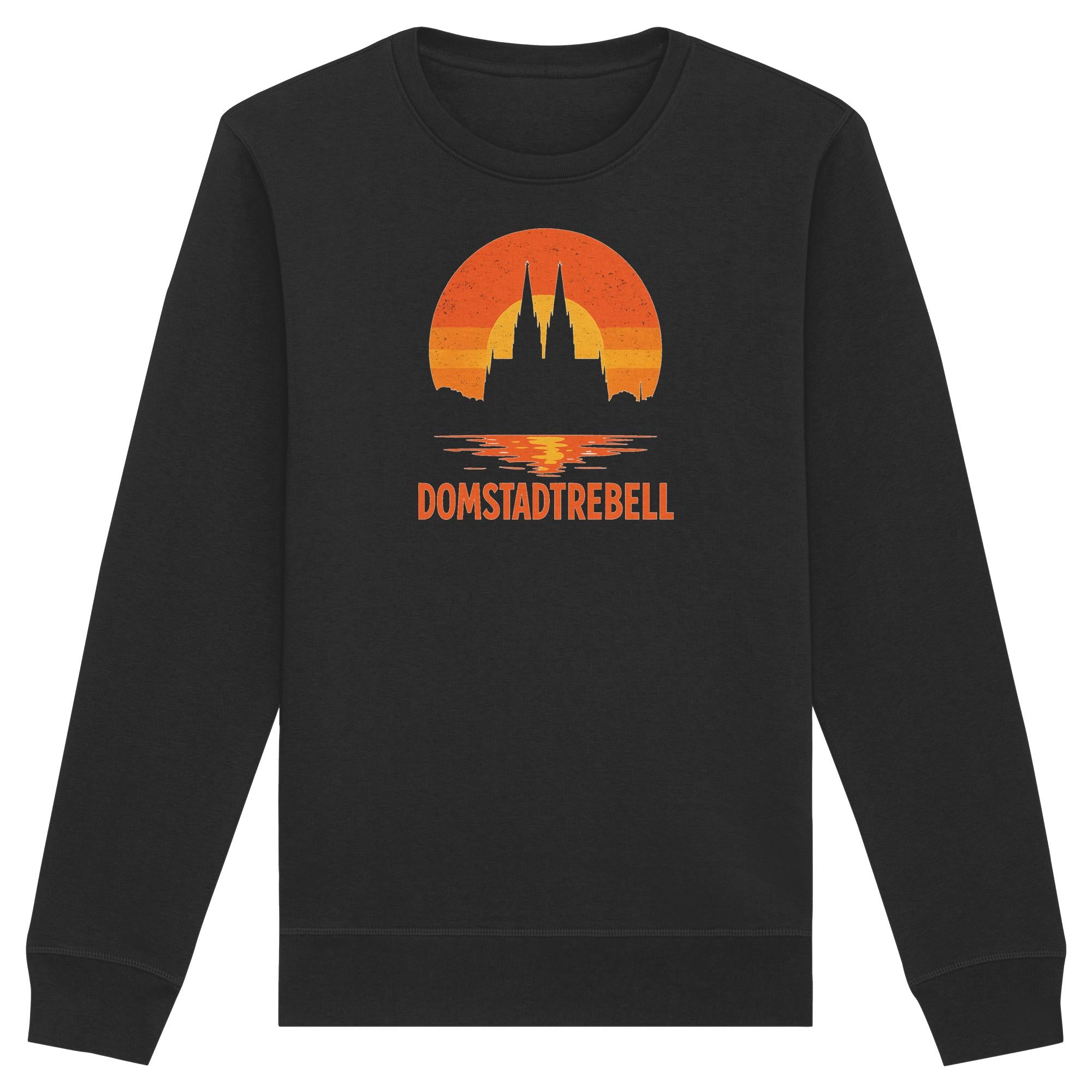Domstadtrebell - Kölner Dom Sonnenuntergang - Organic Basic Unisex Sweatshirt