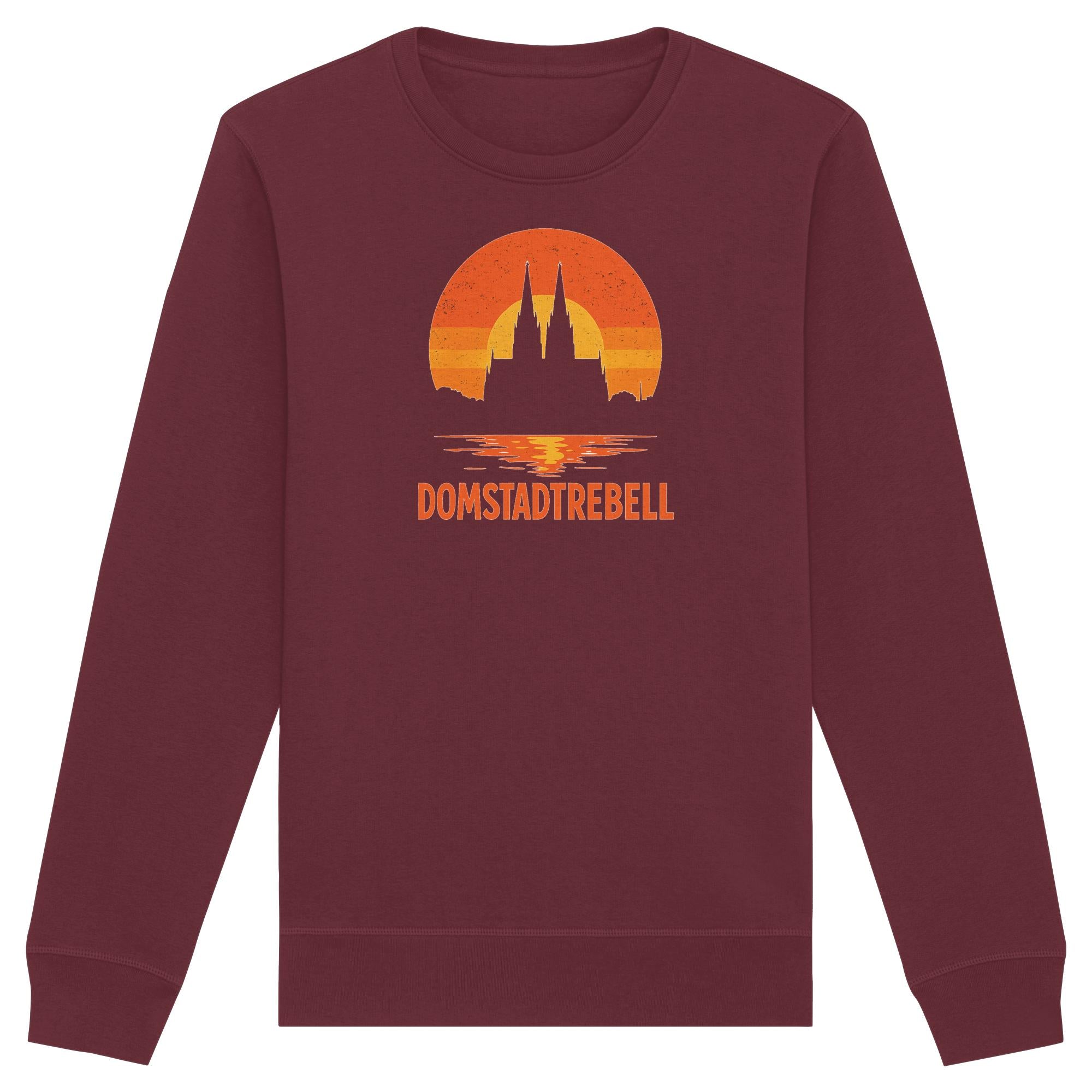 Domstadtrebell - Kölner Dom Sonnenuntergang - Organic Basic Unisex Sweatshirt