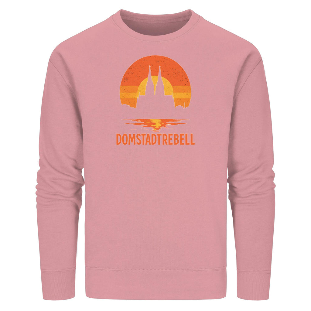 Domstadtrebell - Kölner Dom Sonnenuntergang - Organic Basic Unisex Sweatshirt
