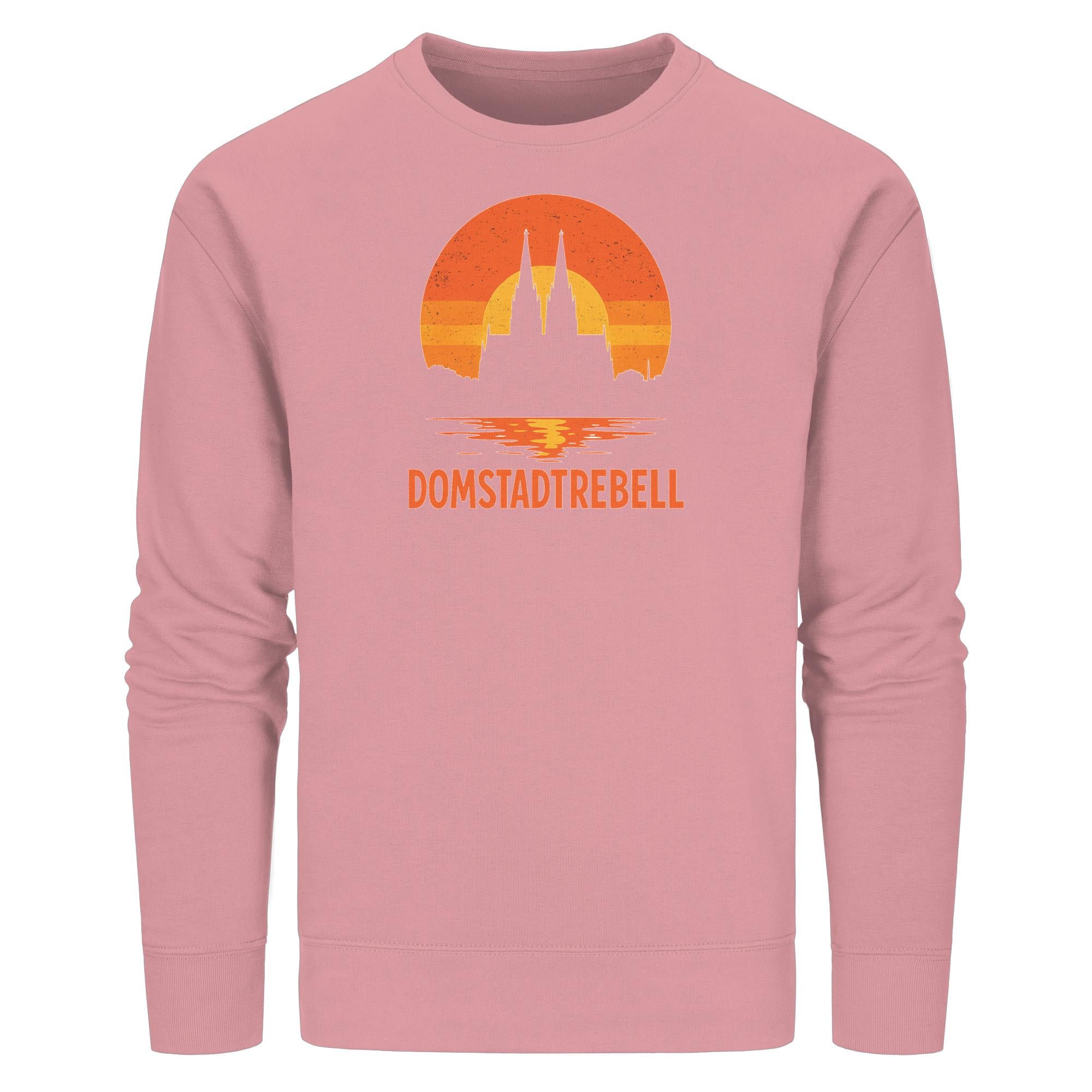 Domstadtrebell - Kölner Dom Sonnenuntergang - Organic Basic Unisex Sweatshirt