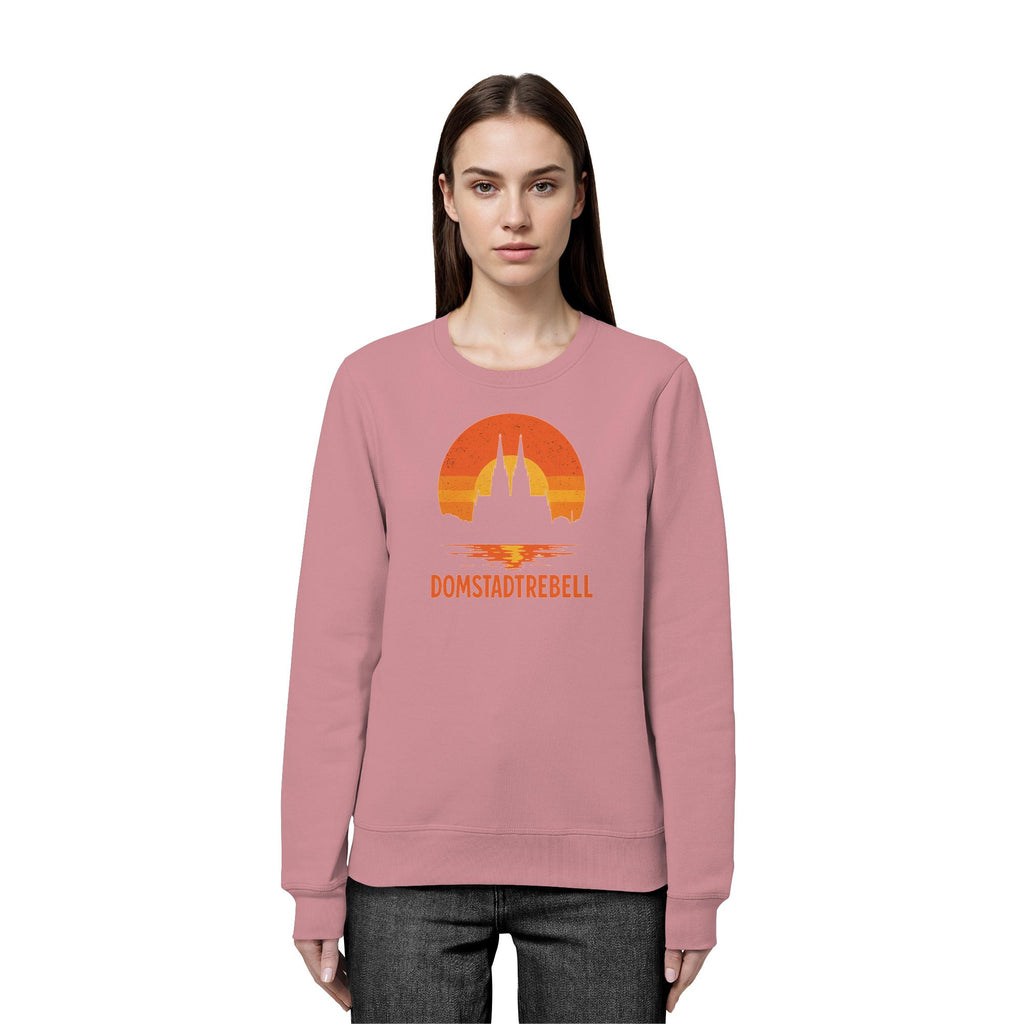 Domstadtrebell - Kölner Dom Sonnenuntergang - Organic Basic Unisex Sweatshirt