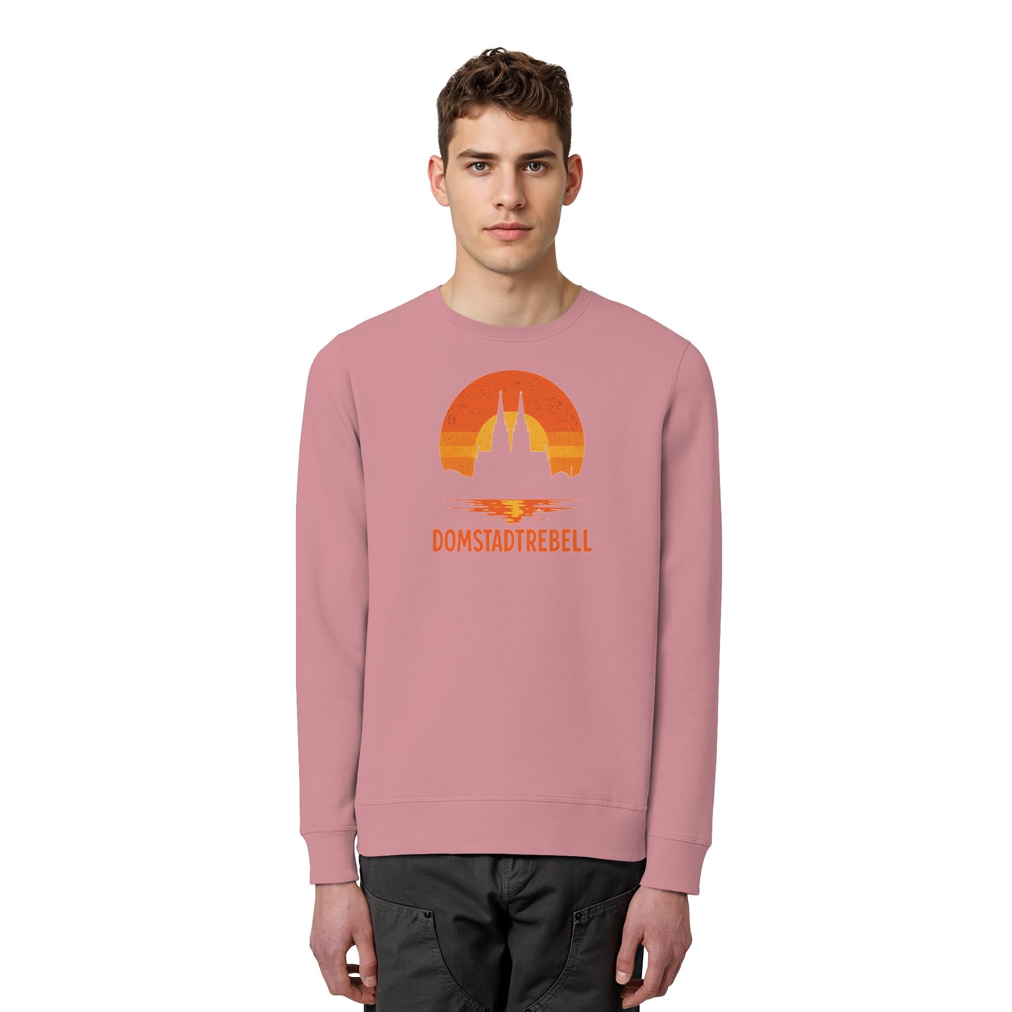 Domstadtrebell - Kölner Dom Sonnenuntergang - Organic Basic Unisex Sweatshirt