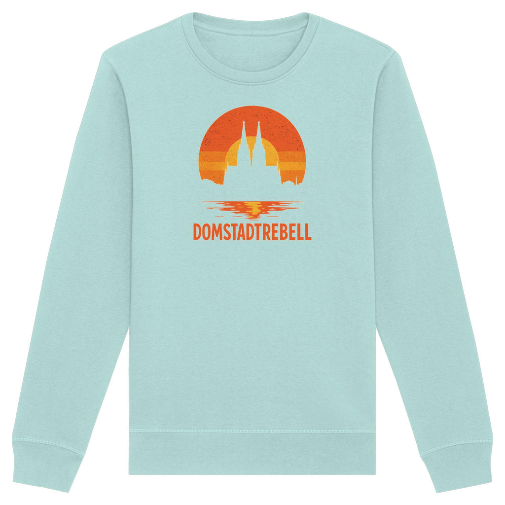 Domstadtrebell - Kölner Dom Sonnenuntergang - Organic Basic Unisex Sweatshirt