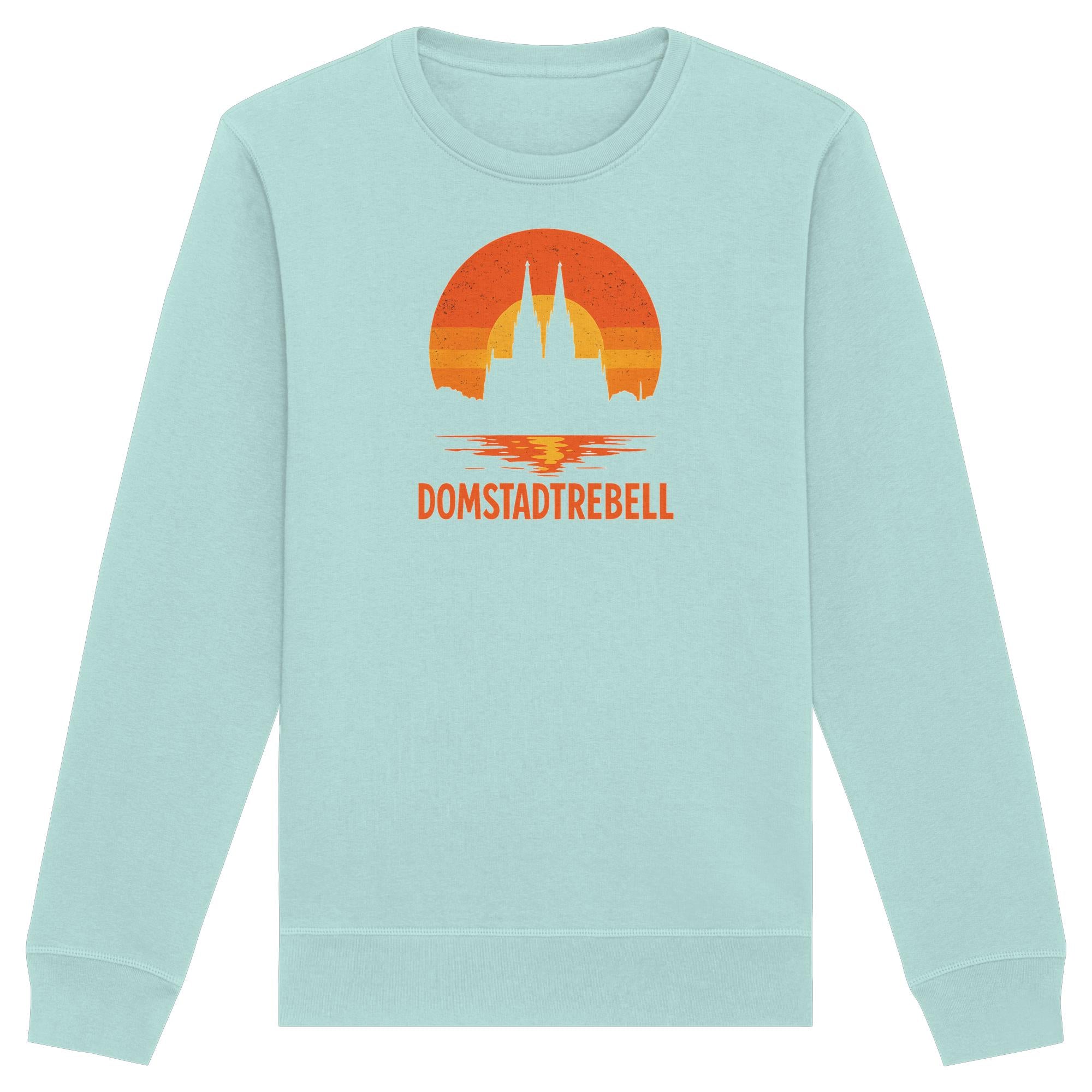 Domstadtrebell - Kölner Dom Sonnenuntergang - Organic Basic Unisex Sweatshirt
