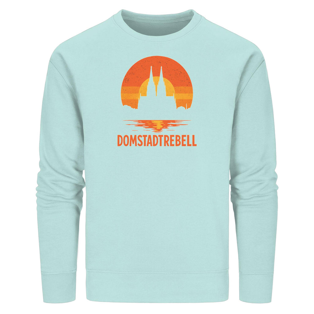 Domstadtrebell - Kölner Dom Sonnenuntergang - Organic Basic Unisex Sweatshirt