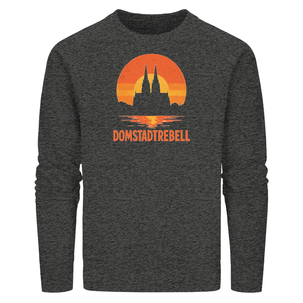 Domstadtrebell - Kölner Dom Sonnenuntergang - Organic Basic Unisex Sweatshirt