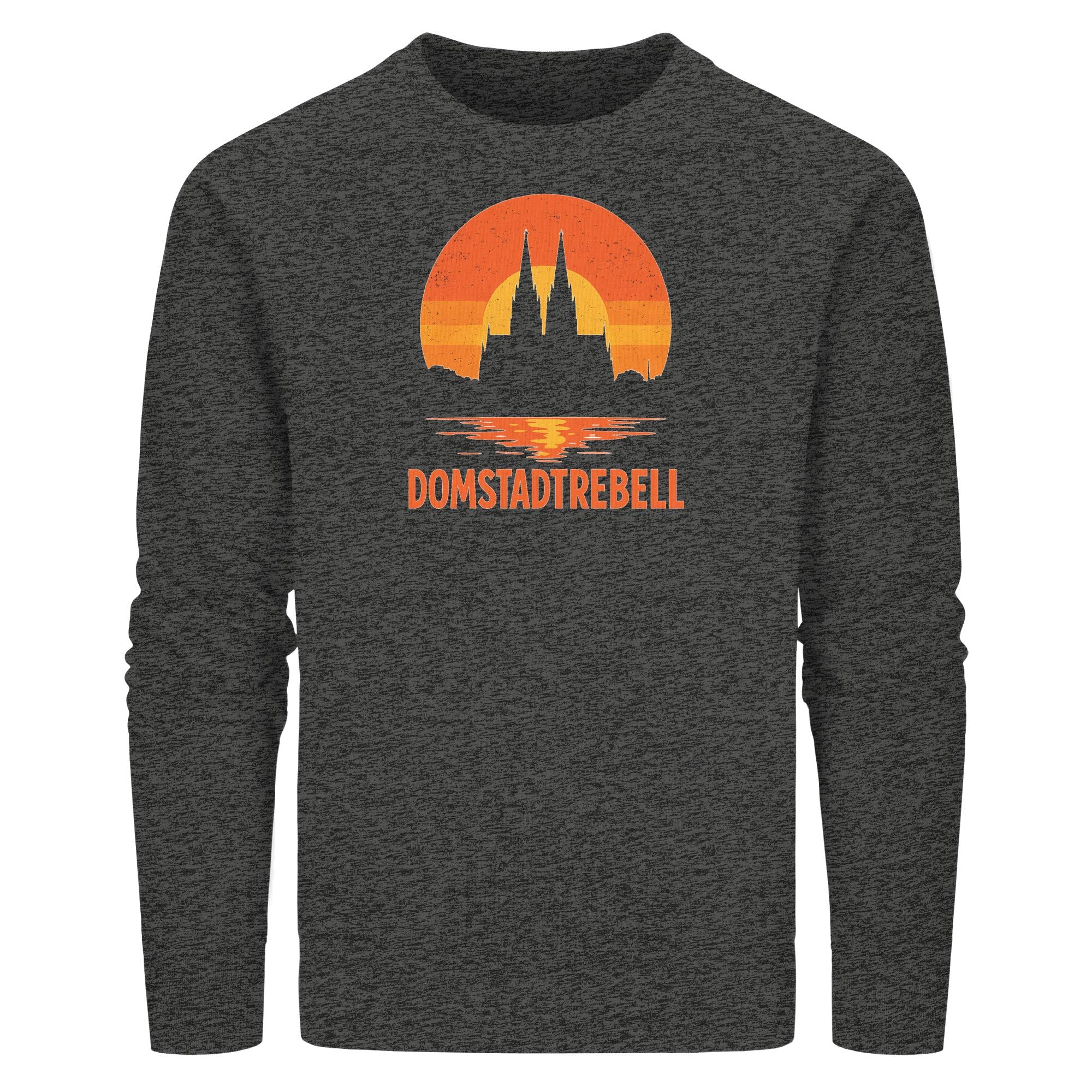 Domstadtrebell - Kölner Dom Sonnenuntergang - Organic Basic Unisex Sweatshirt