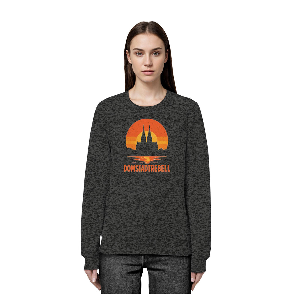 Domstadtrebell - Kölner Dom Sonnenuntergang - Organic Basic Unisex Sweatshirt