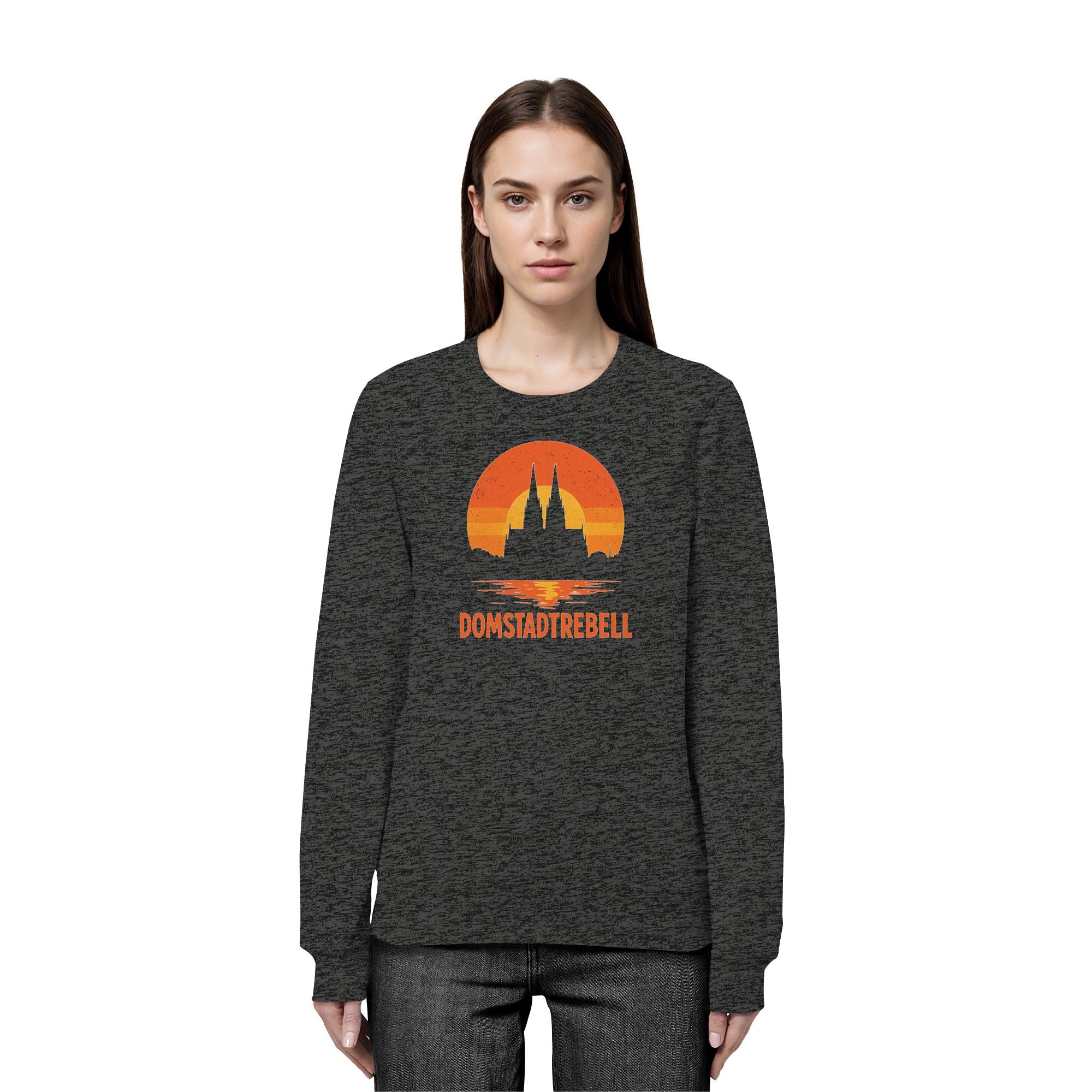 Domstadtrebell - Kölner Dom Sonnenuntergang - Organic Basic Unisex Sweatshirt