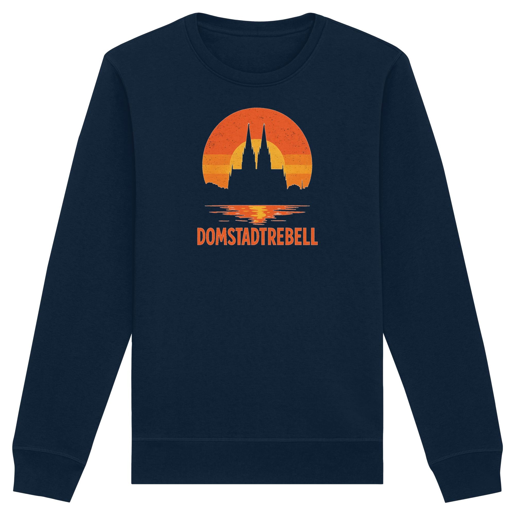 Domstadtrebell - Kölner Dom Sonnenuntergang - Organic Basic Unisex Sweatshirt