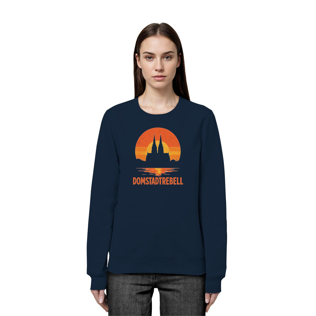 Domstadtrebell - Kölner Dom Sonnenuntergang - Organic Basic Unisex Sweatshirt