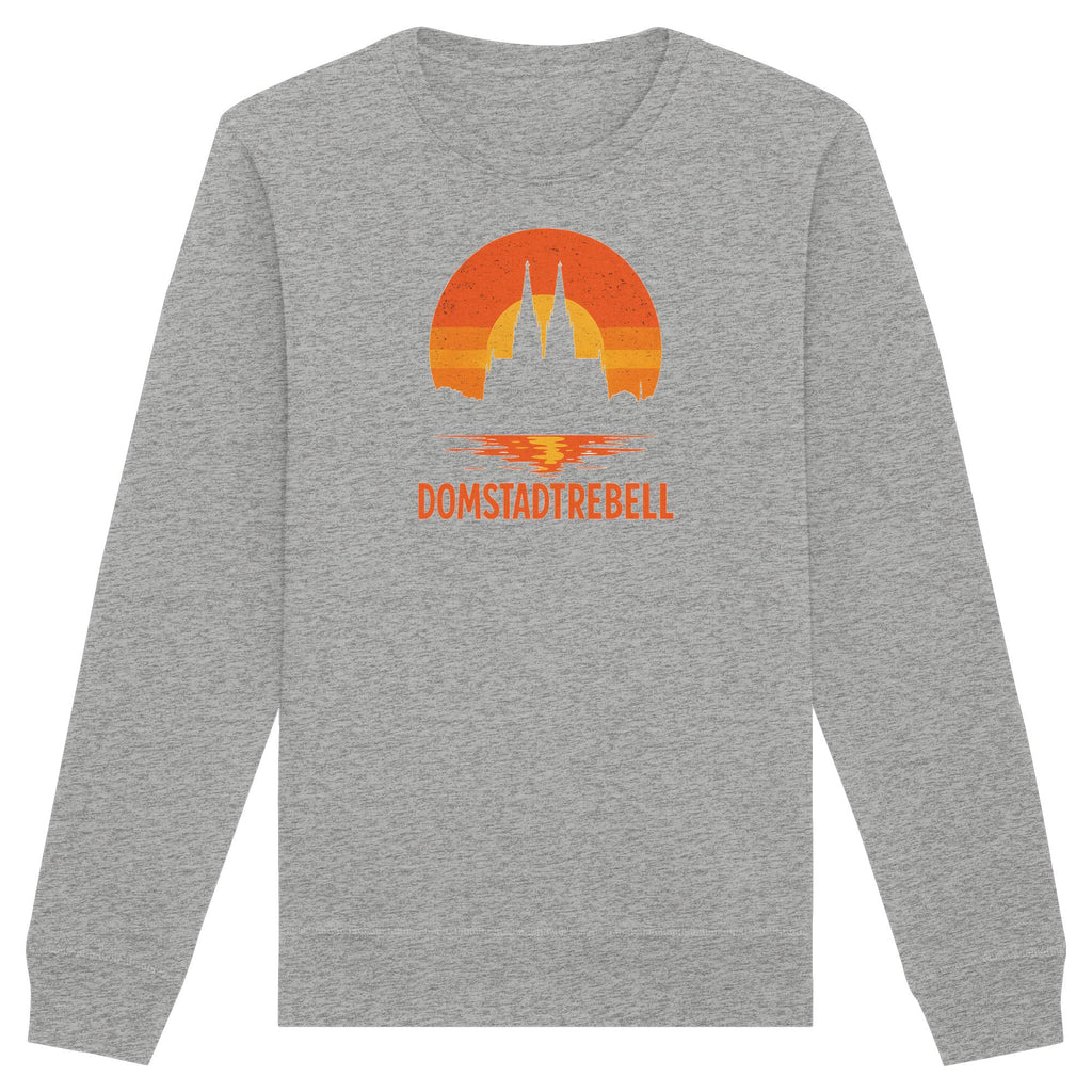 Domstadtrebell - Kölner Dom Sonnenuntergang - Organic Basic Unisex Sweatshirt