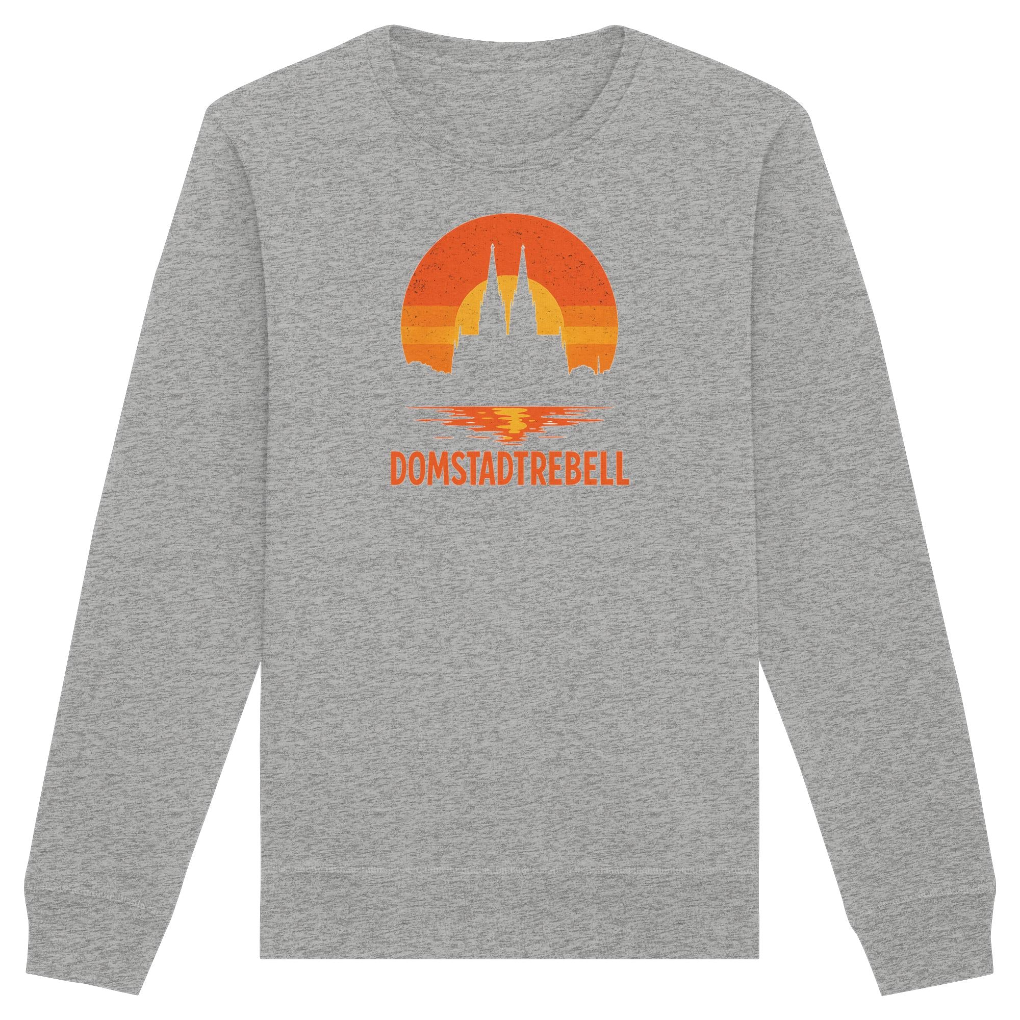 Domstadtrebell - Kölner Dom Sonnenuntergang - Organic Basic Unisex Sweatshirt