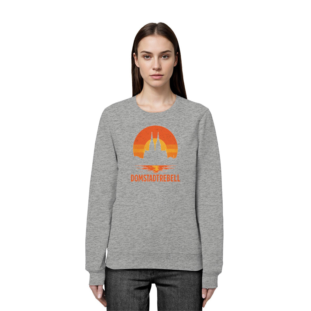 Domstadtrebell - Kölner Dom Sonnenuntergang - Organic Basic Unisex Sweatshirt