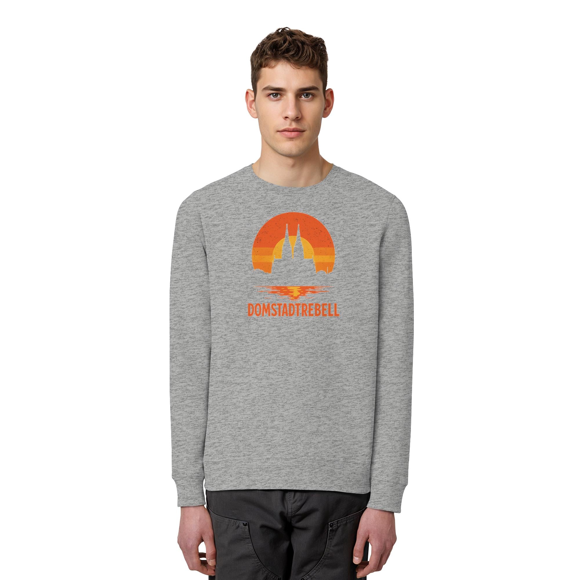 Domstadtrebell - Kölner Dom Sonnenuntergang - Organic Basic Unisex Sweatshirt