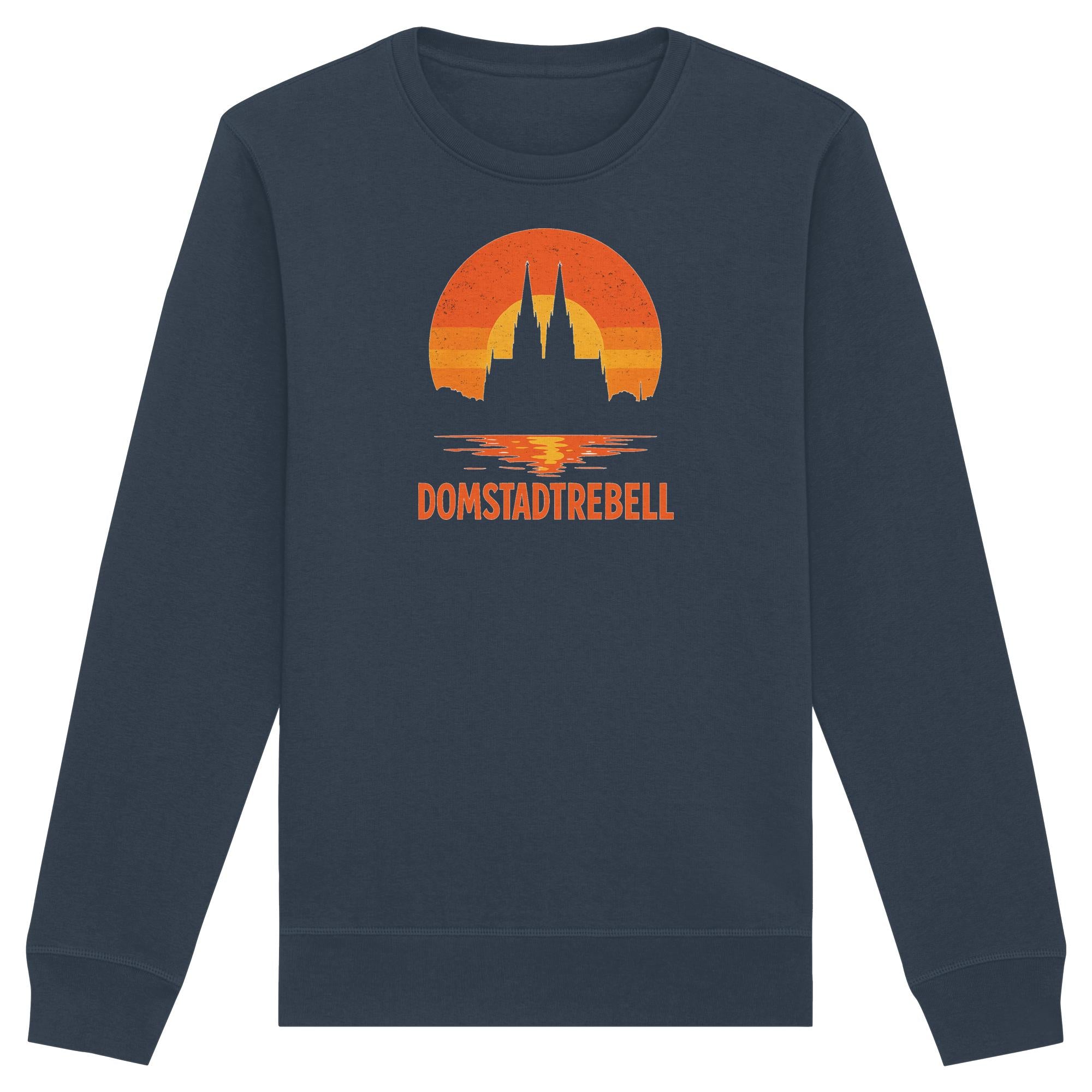 Domstadtrebell - Kölner Dom Sonnenuntergang - Organic Basic Unisex Sweatshirt