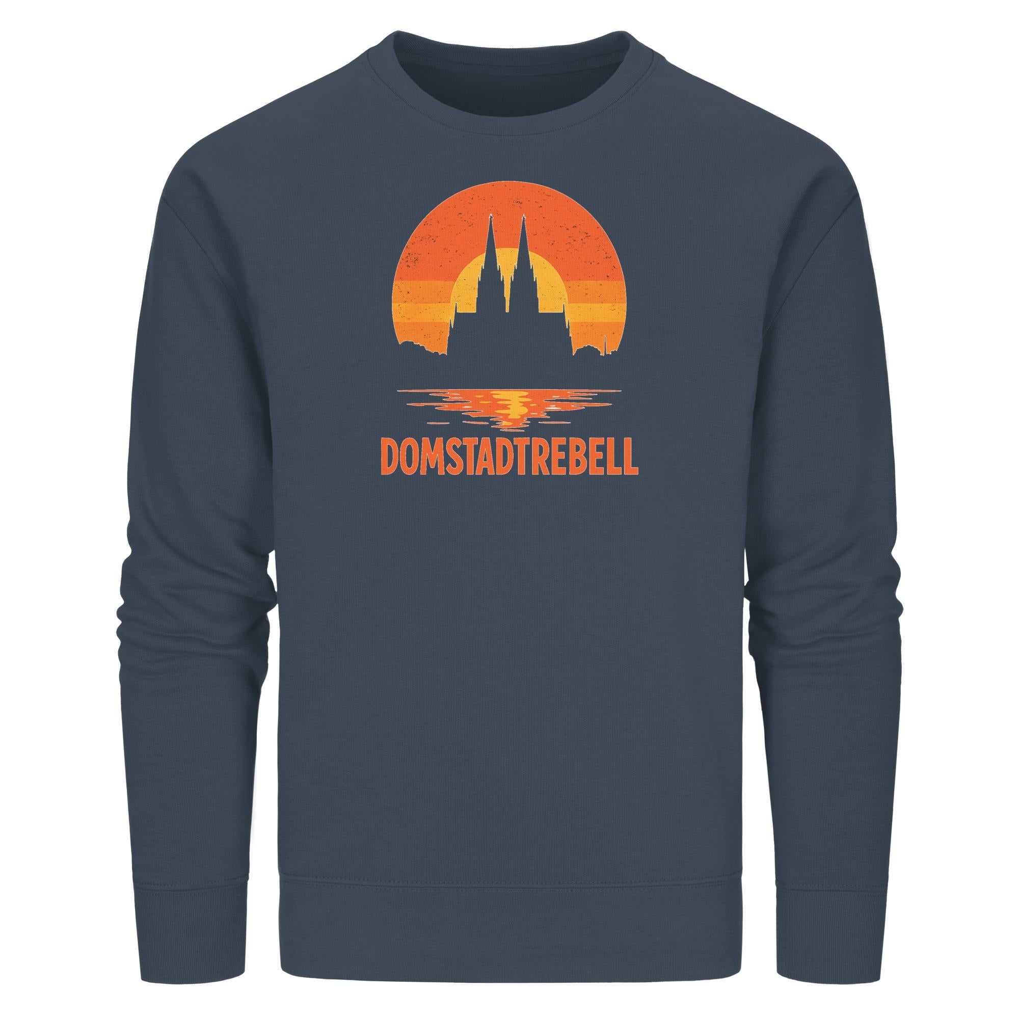 Domstadtrebell - Kölner Dom Sonnenuntergang - Organic Basic Unisex Sweatshirt