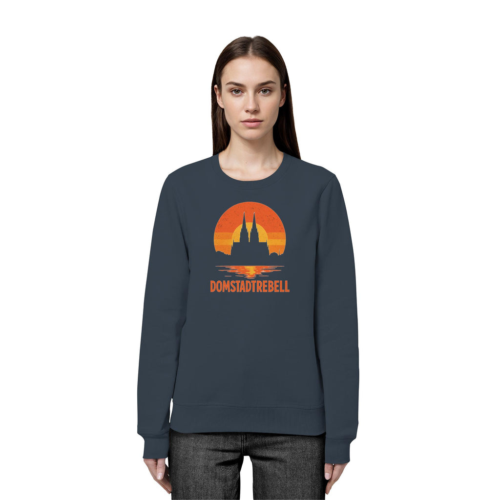 Domstadtrebell - Kölner Dom Sonnenuntergang - Organic Basic Unisex Sweatshirt