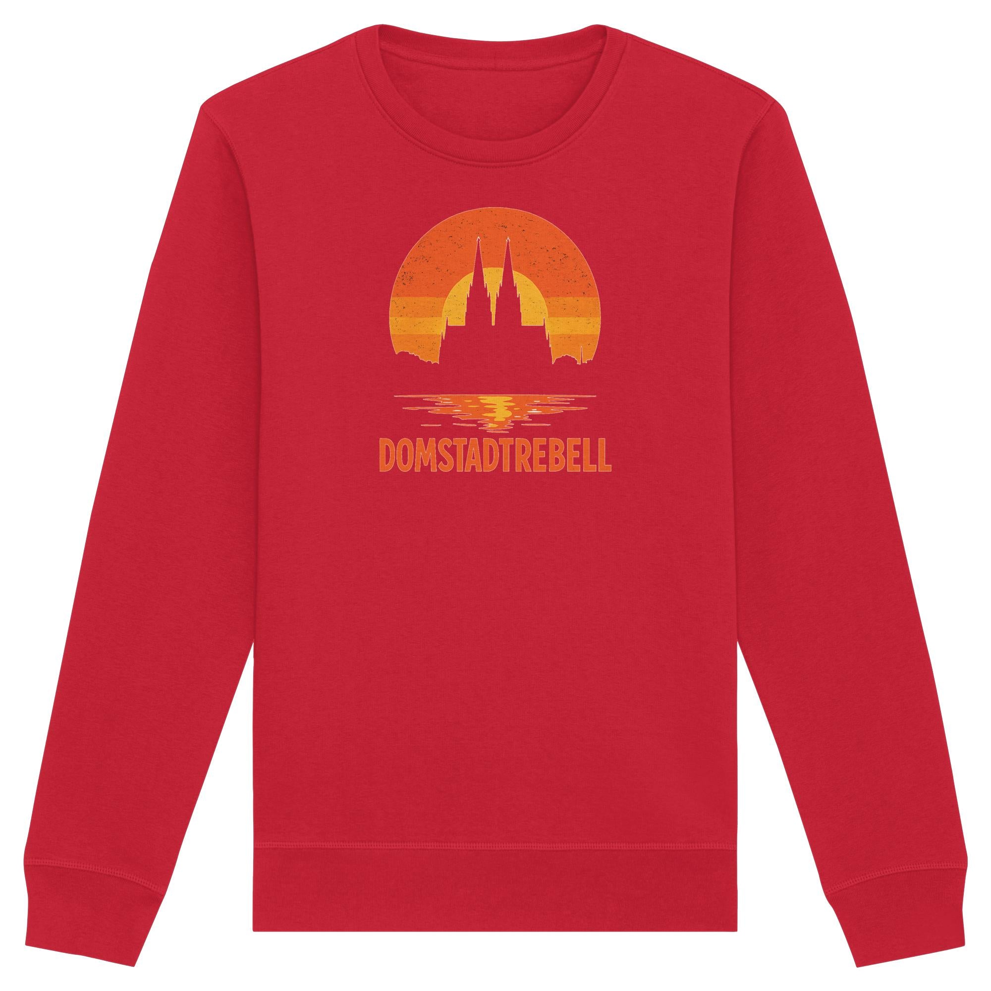 Domstadtrebell - Kölner Dom Sonnenuntergang - Organic Basic Unisex Sweatshirt