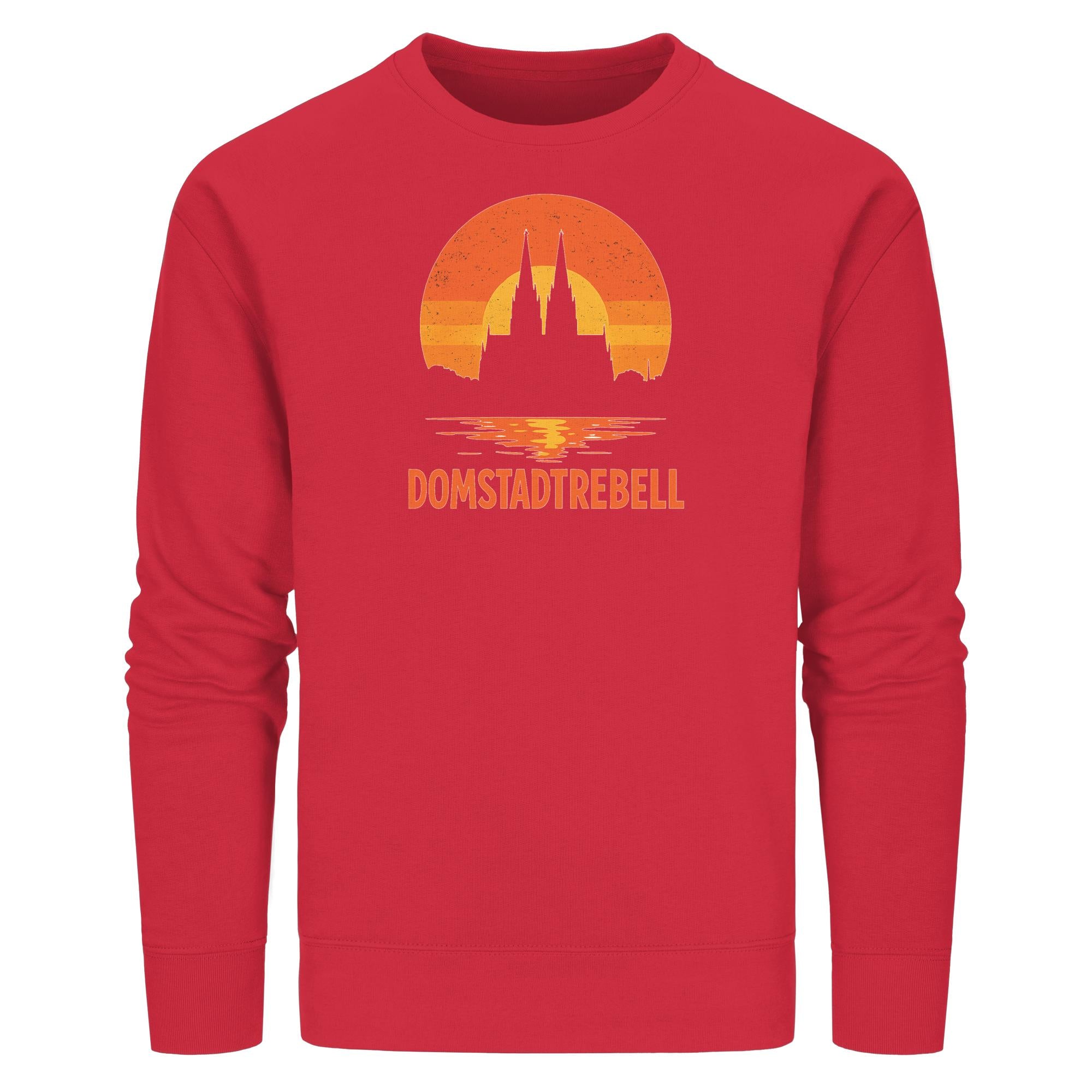 Domstadtrebell - Kölner Dom Sonnenuntergang - Organic Basic Unisex Sweatshirt