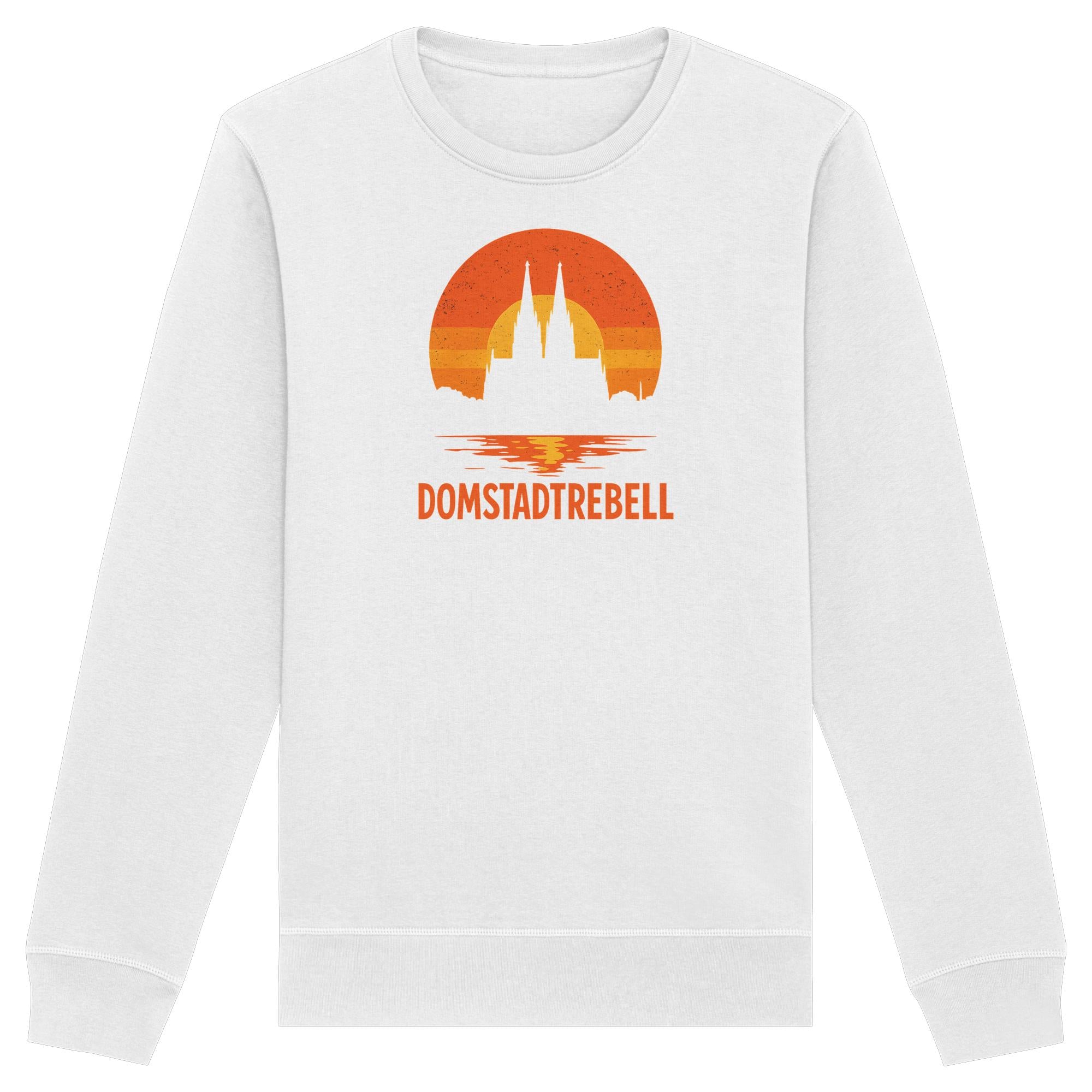Domstadtrebell - Kölner Dom Sonnenuntergang - Organic Basic Unisex Sweatshirt