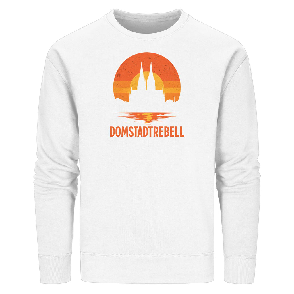 Domstadtrebell - Kölner Dom Sonnenuntergang - Organic Basic Unisex Sweatshirt