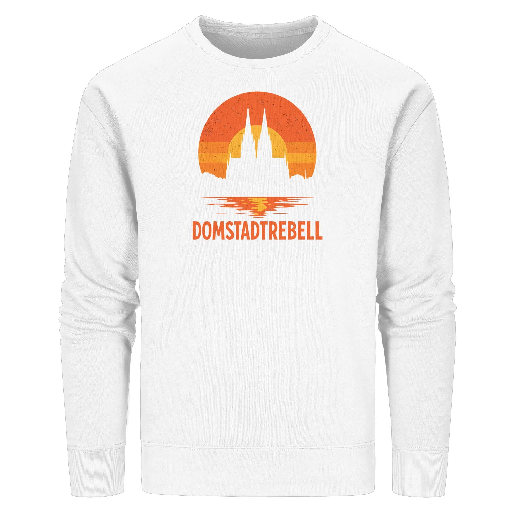 Domstadtrebell - Kölner Dom Sonnenuntergang - Organic Basic Unisex Sweatshirt