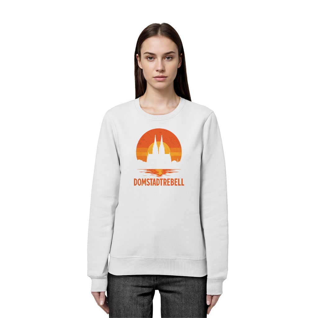 Domstadtrebell - Kölner Dom Sonnenuntergang - Organic Basic Unisex Sweatshirt