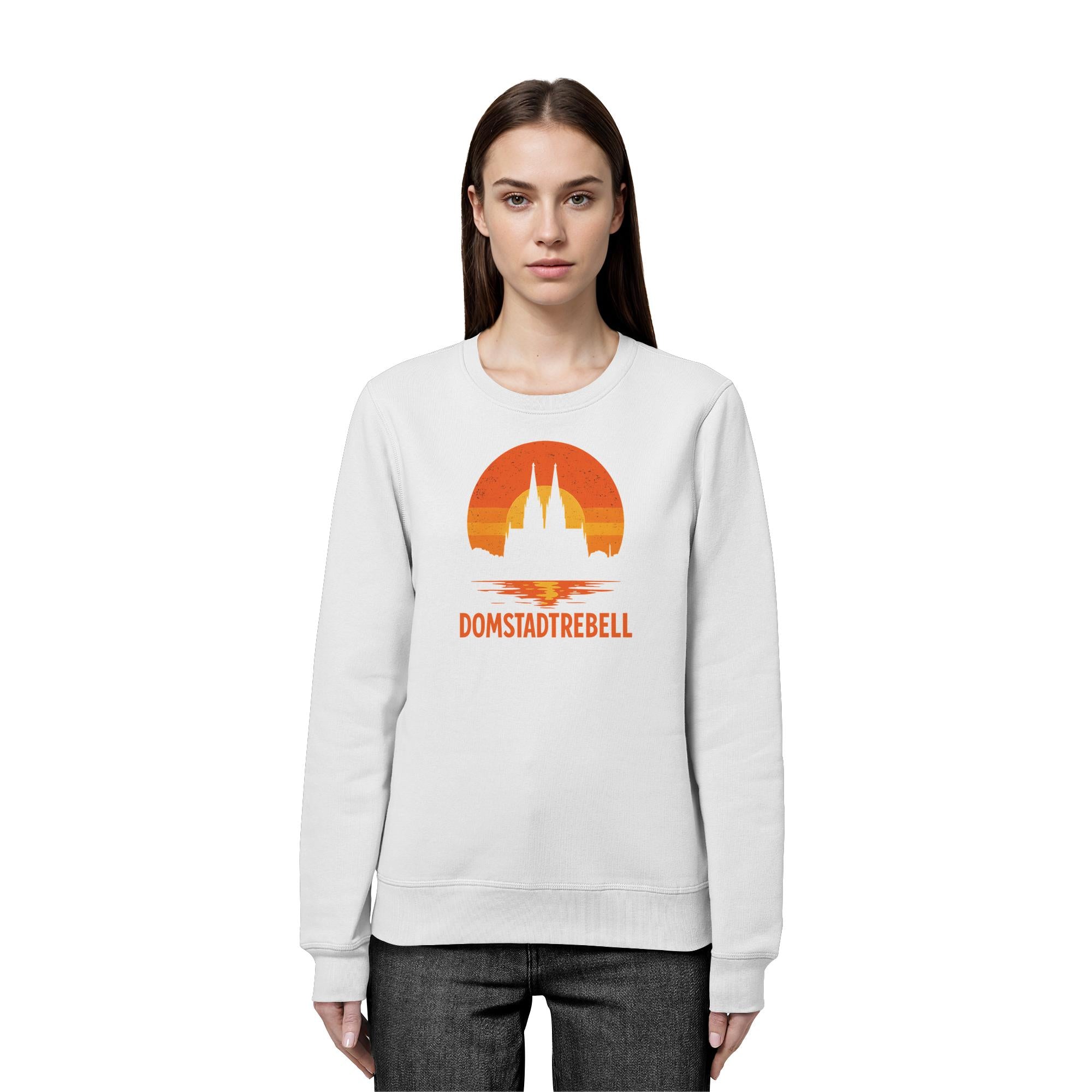 Domstadtrebell - Kölner Dom Sonnenuntergang - Organic Basic Unisex Sweatshirt