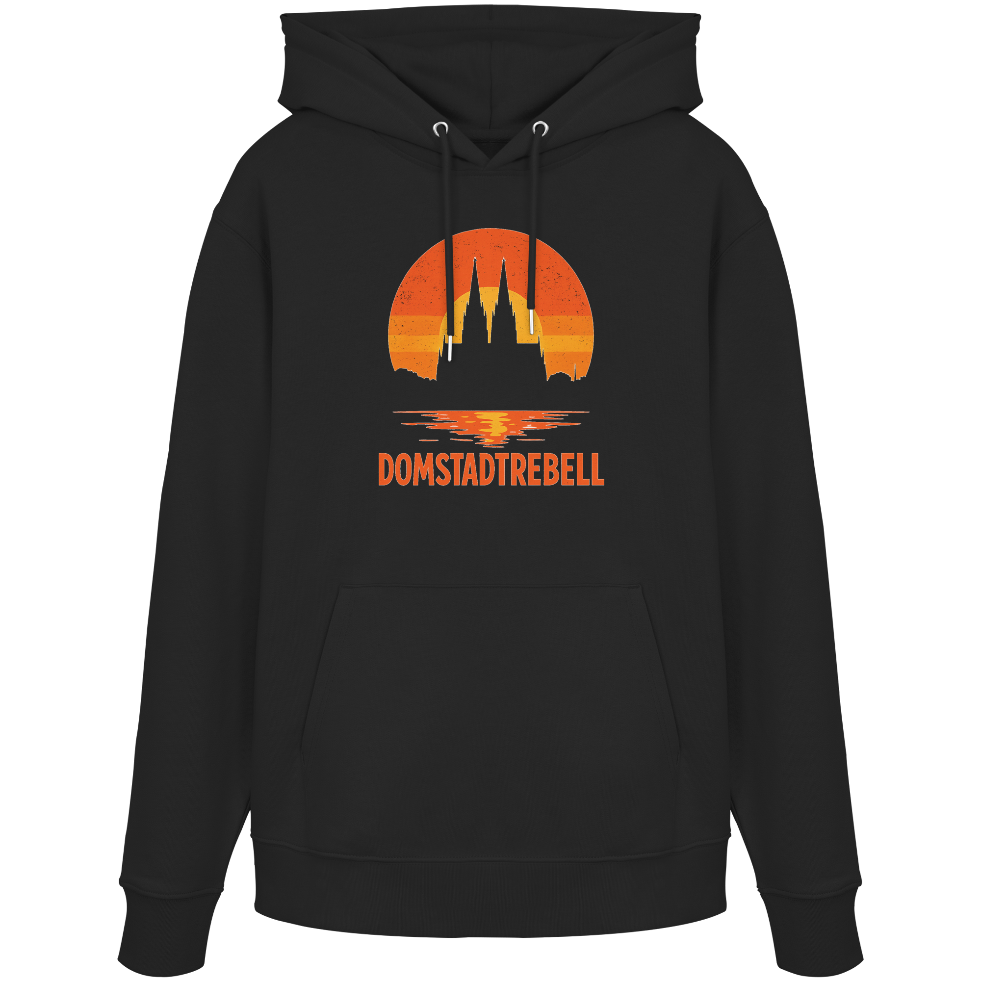 Domstadtrebell - Kölner Dom Sonnenuntergang - Organic Hoodie
