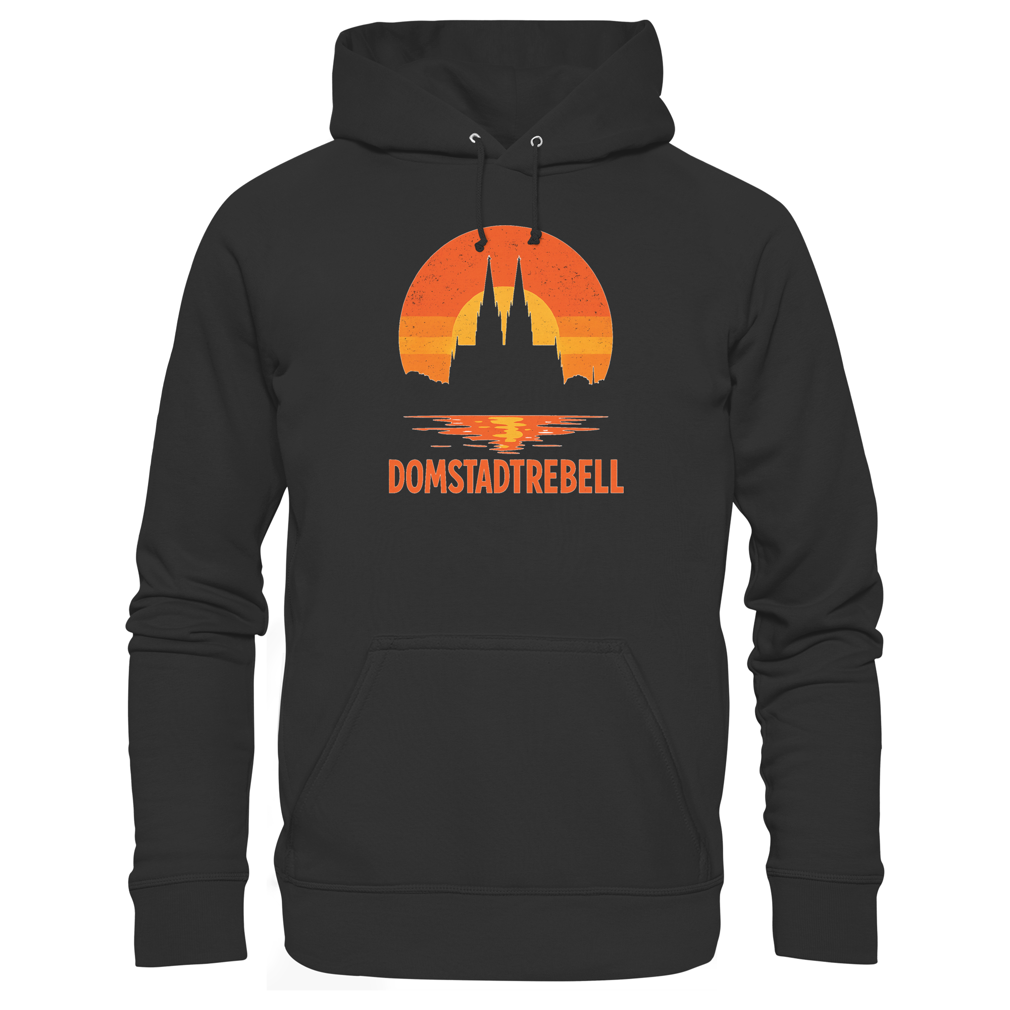 Domstadtrebell - Kölner Dom Sonnenuntergang - Organic Hoodie