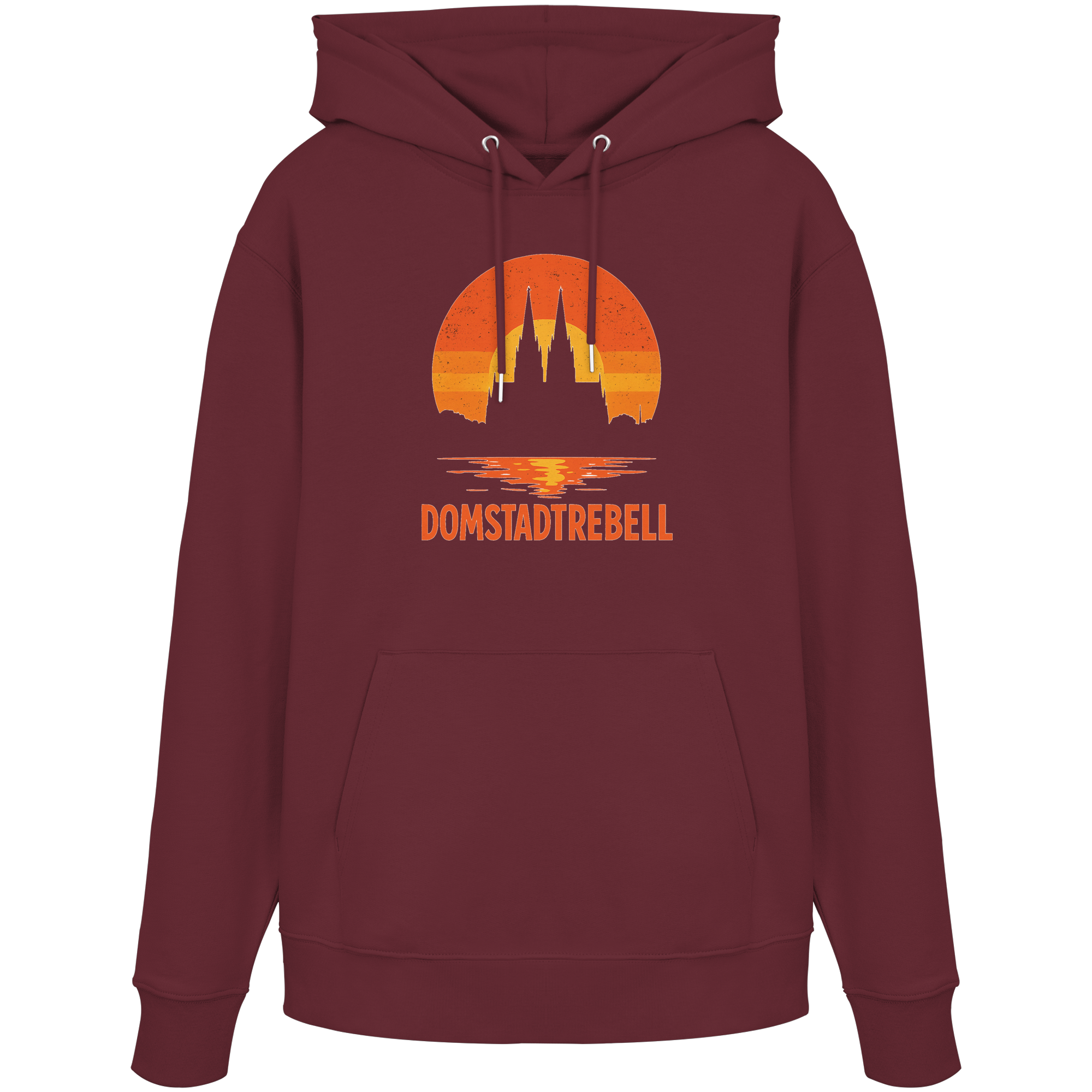 Domstadtrebell - Kölner Dom Sonnenuntergang - Organic Hoodie