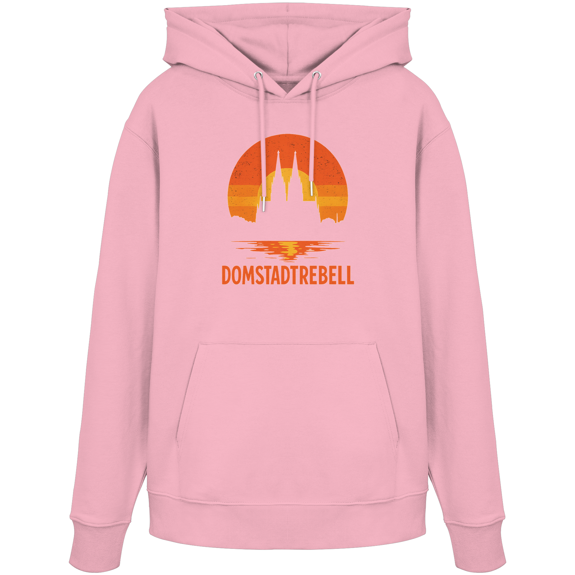 Domstadtrebell - Kölner Dom Sonnenuntergang - Organic Hoodie