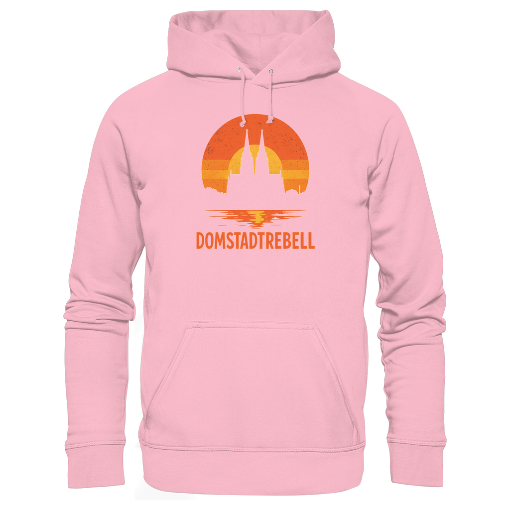 Domstadtrebell - Kölner Dom Sonnenuntergang - Organic Hoodie