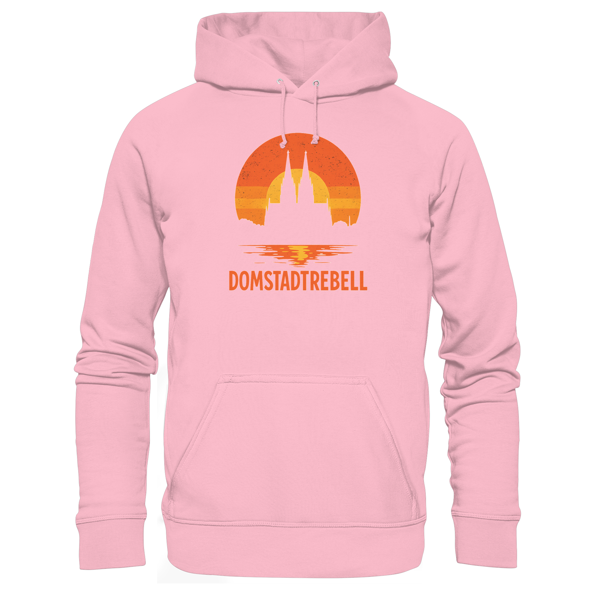 Domstadtrebell - Kölner Dom Sonnenuntergang - Organic Hoodie
